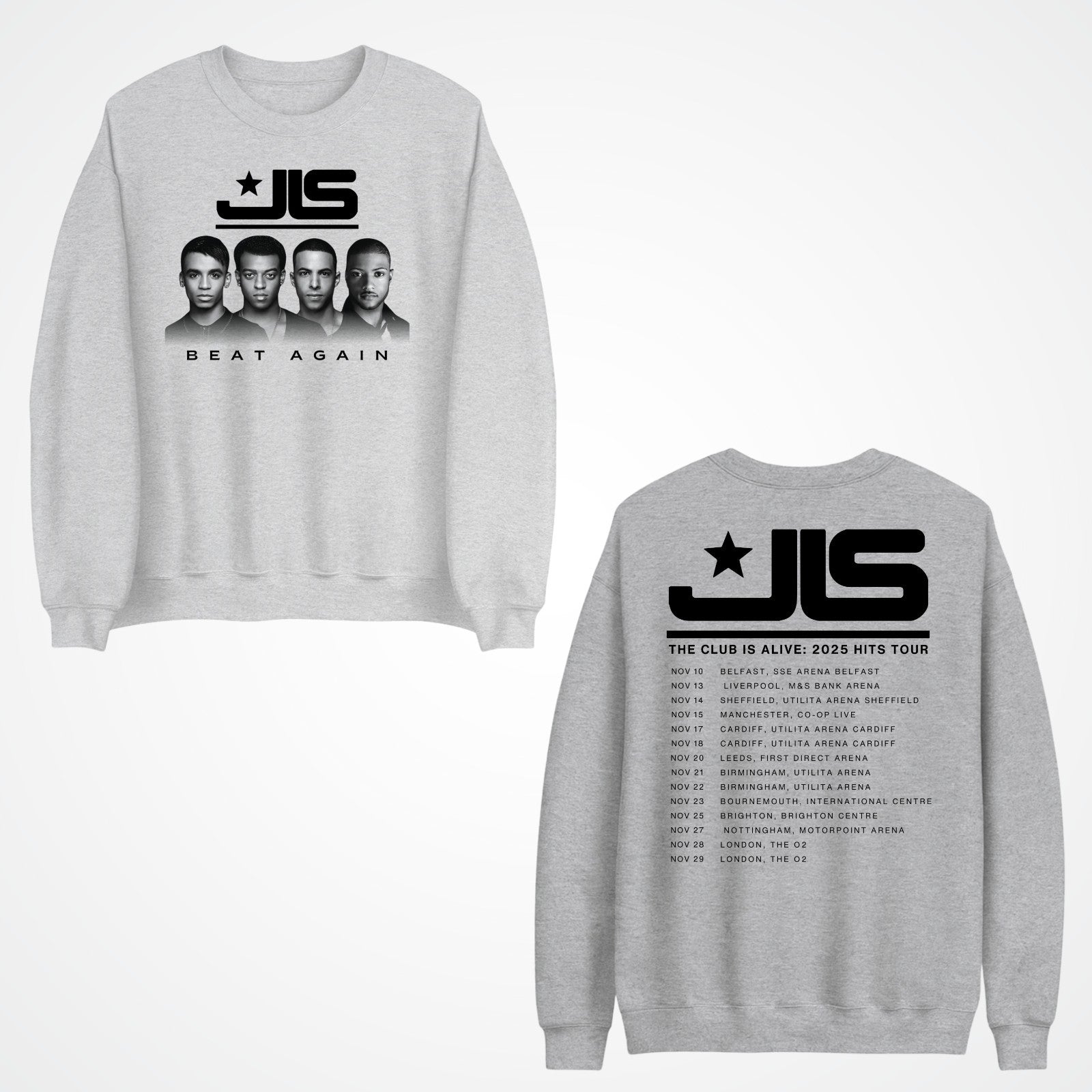 Classic  Band JUMPER The Club Is Alive 2025 UK Tour Pop Fan Gift Tee JUMPER