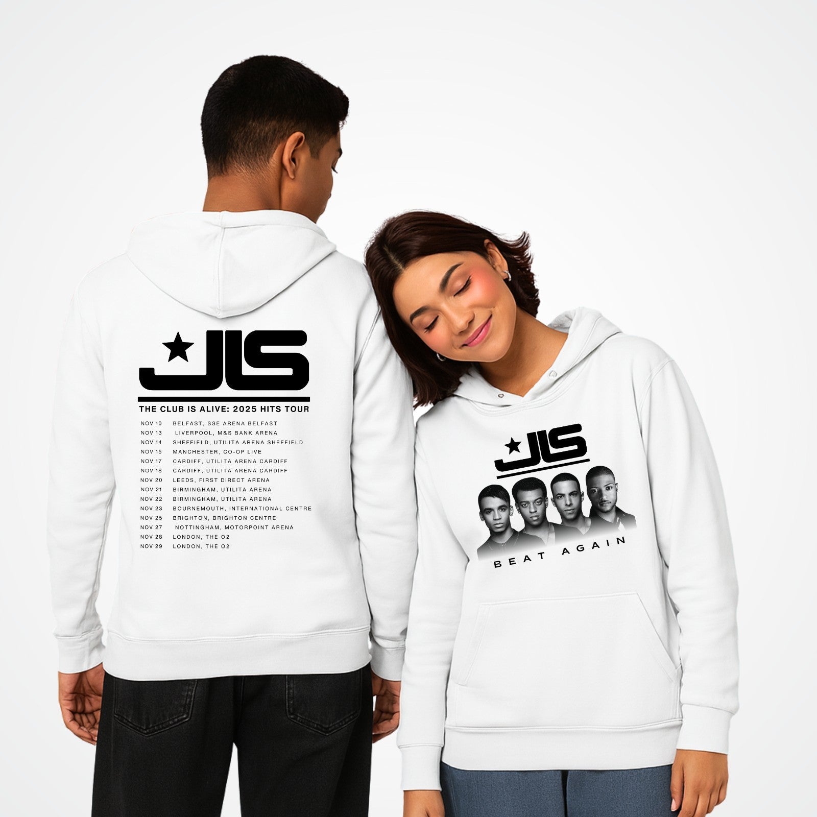 Minimalist Music-Inspired Print Hoodie –Bold Graphic Statement Wear