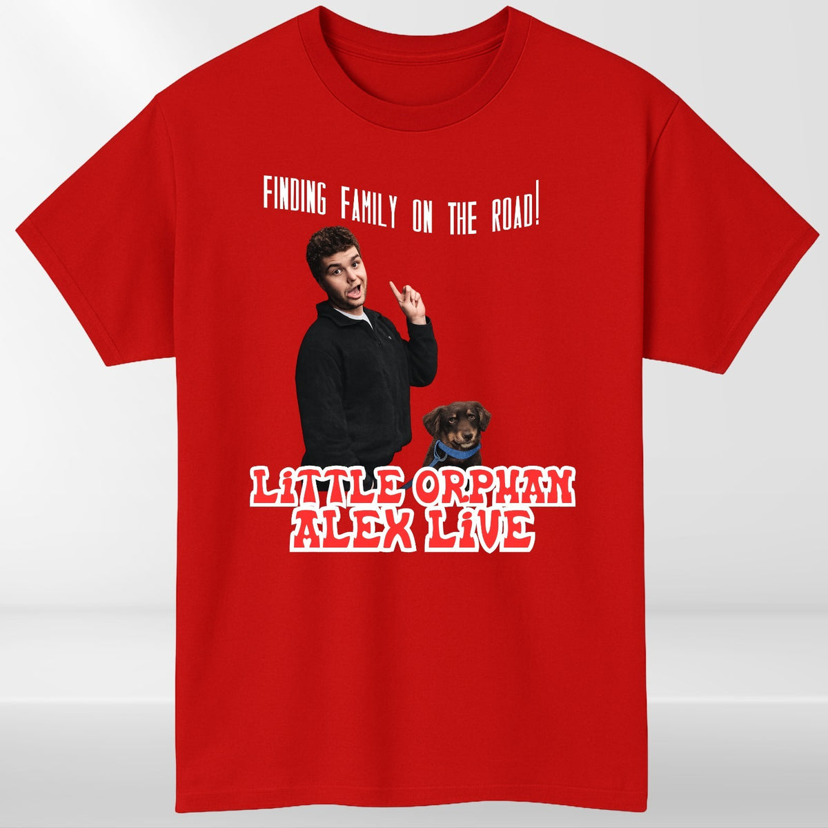Little Orphan Alex Adults T-Shirt Fun Alex Warren Tee Top New