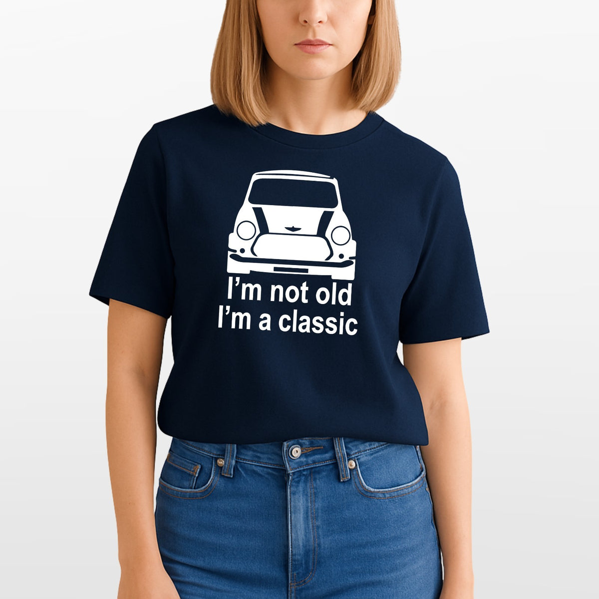 Classic Mini T-Shirt Retro Car Enthusiast Gift Unisex Cotton Tee UK