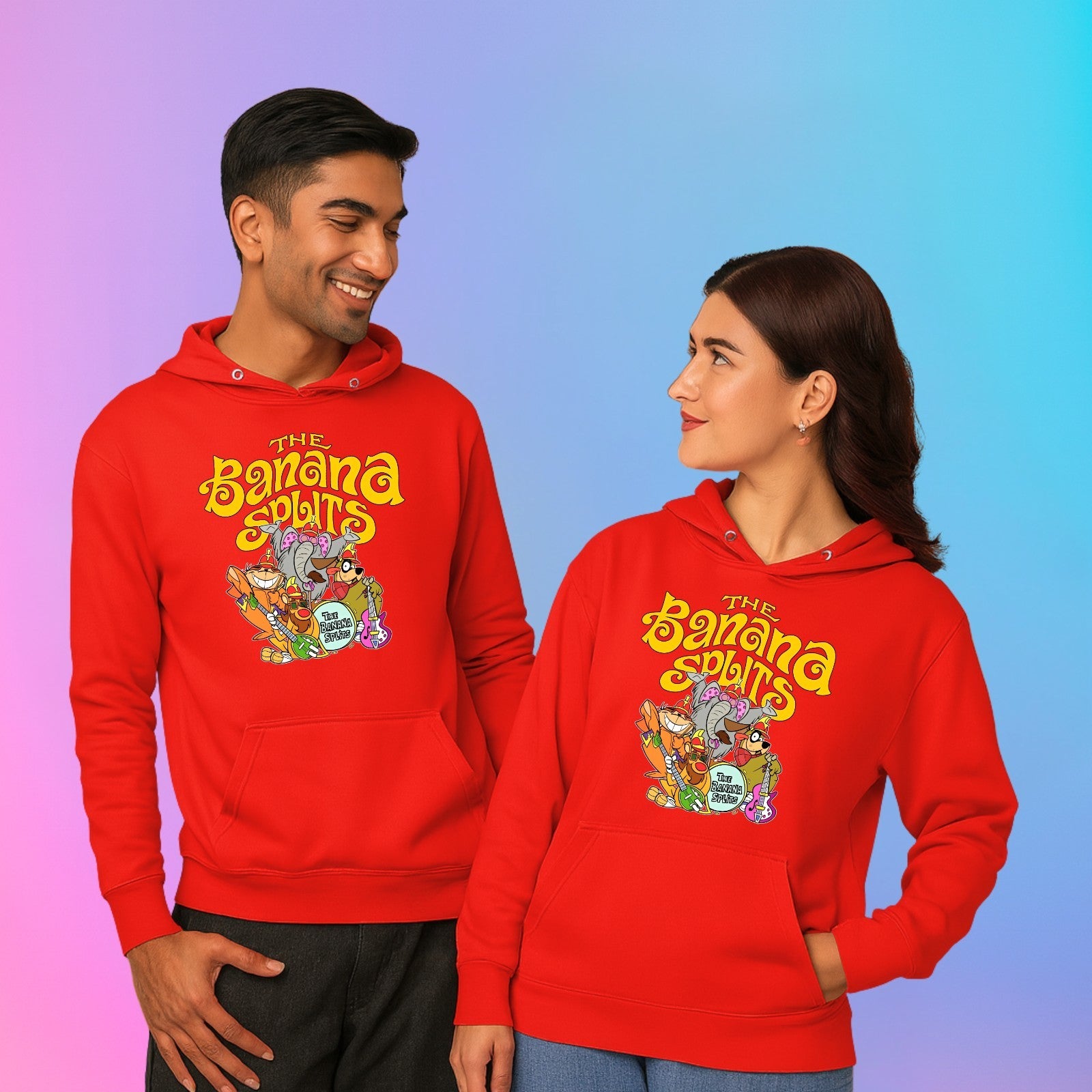 The Banana Splits Hoodie | Retro Cartoon Sweatshirt | Vintage TV Gift | Unisex 3