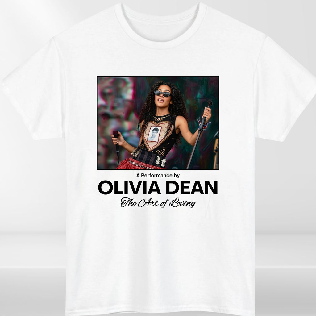 Olivia Dean The Art of Loving Tour T-Shirt + Tour Dates – Unisex