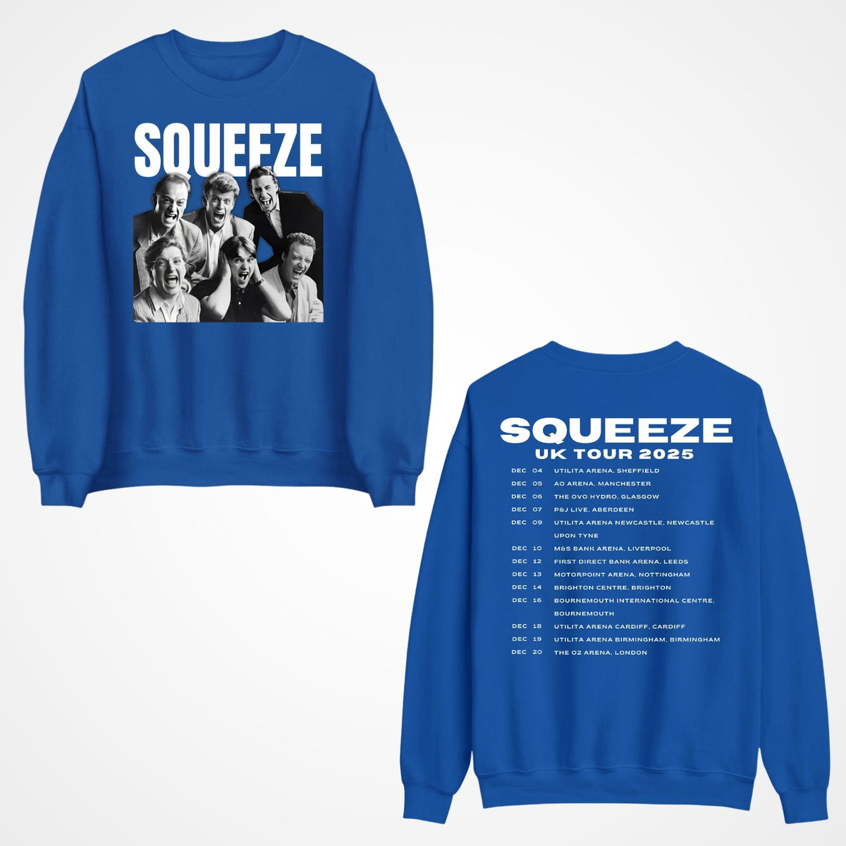 80s British Pop  UK Tour 2025 Jumper | Retro Band Sweatshirt | Music Gift 3Y–4XL