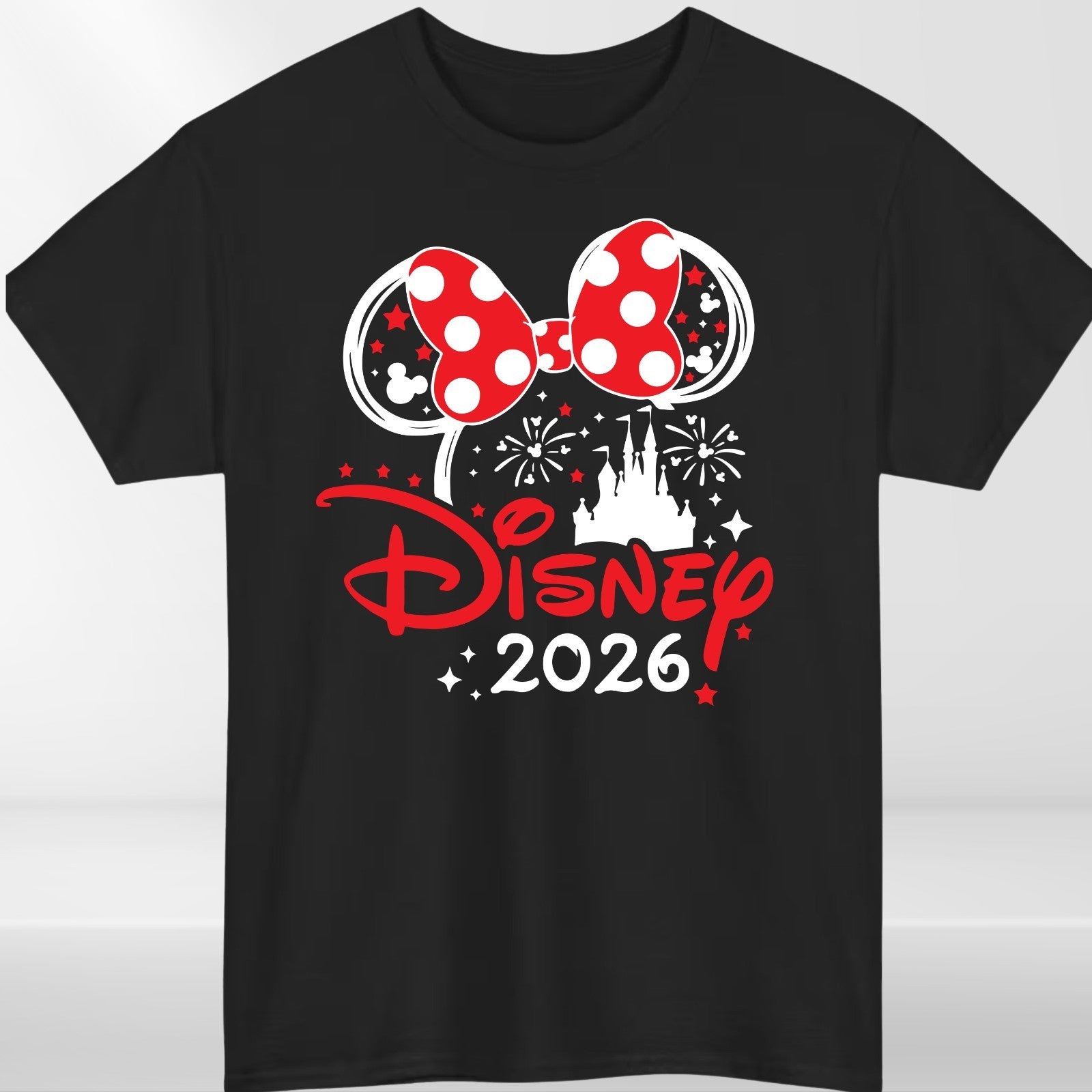 Disney Trip 2026 Family Matching Minnie T Shirt Disneyland Holiday T-Shirt Gift