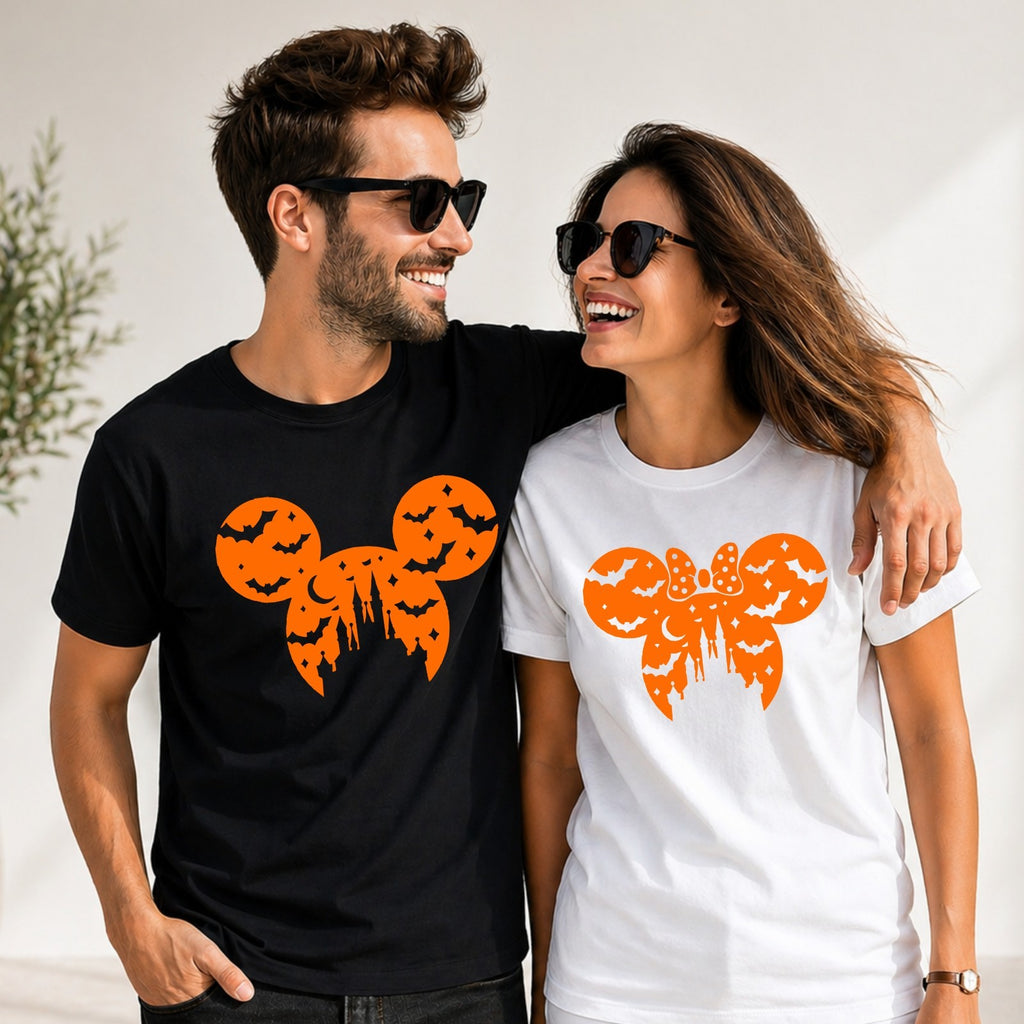 Halloween Mouse Inspired Horror Graphic T Shirt Spooky Unisex Tee Gift UK