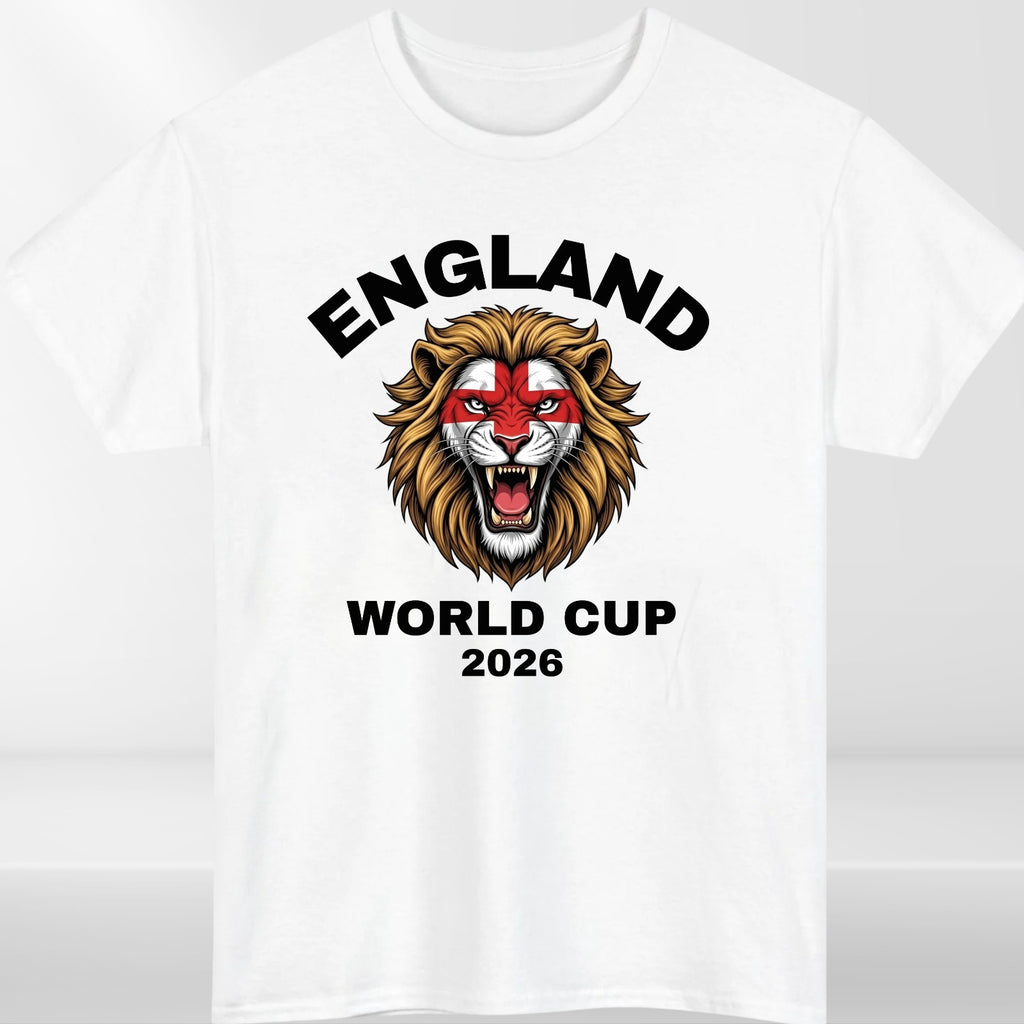 ENGLAND World Cup 2026 Adult T-Shirt Football Coming Home Soccer Unisex Tee