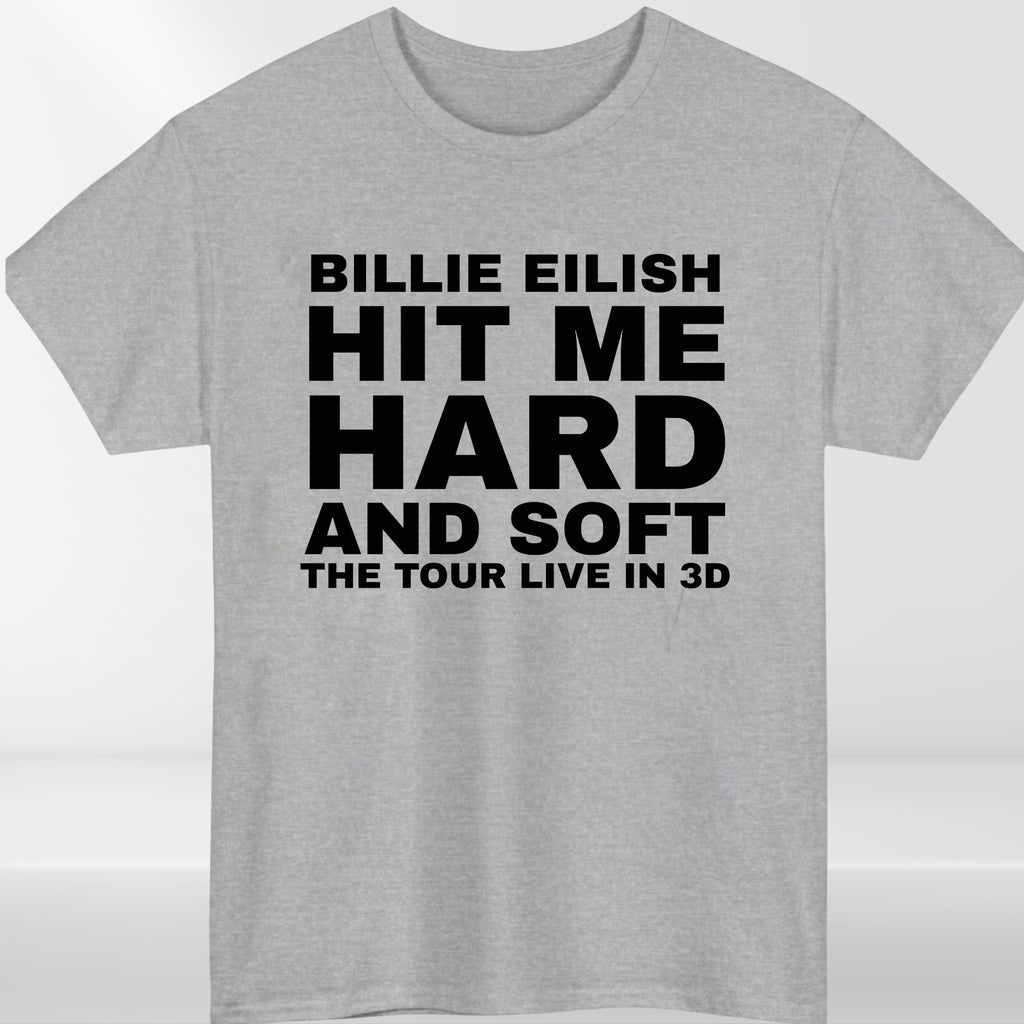 Billie Jersey HIT ME HARD AND SOFT Album Concert Tour T-Shirt Merch Unisex Tee