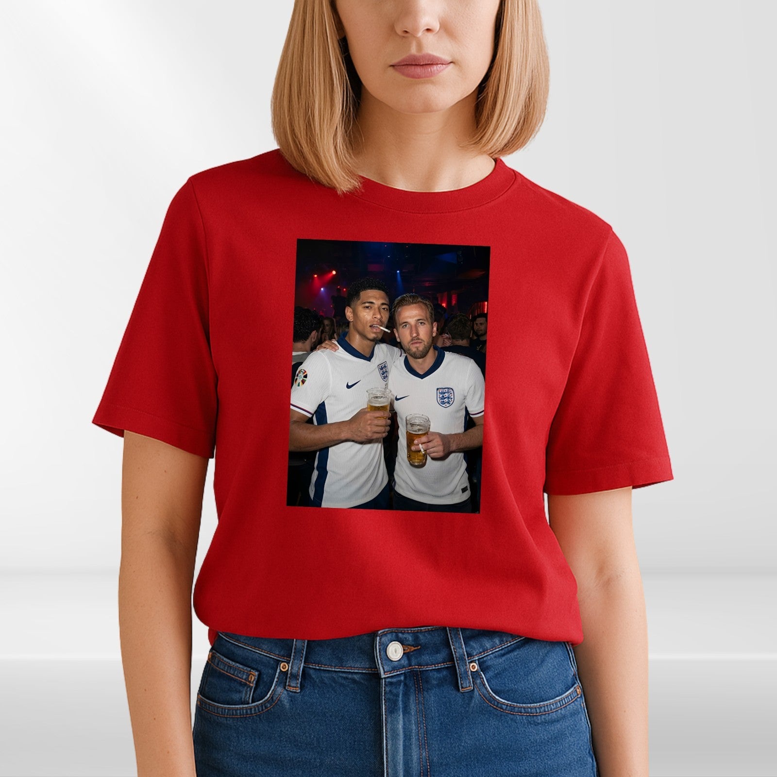 England Football Fan Supporter T Shirt Match Day Graphic Unisex Gift Tee UK
