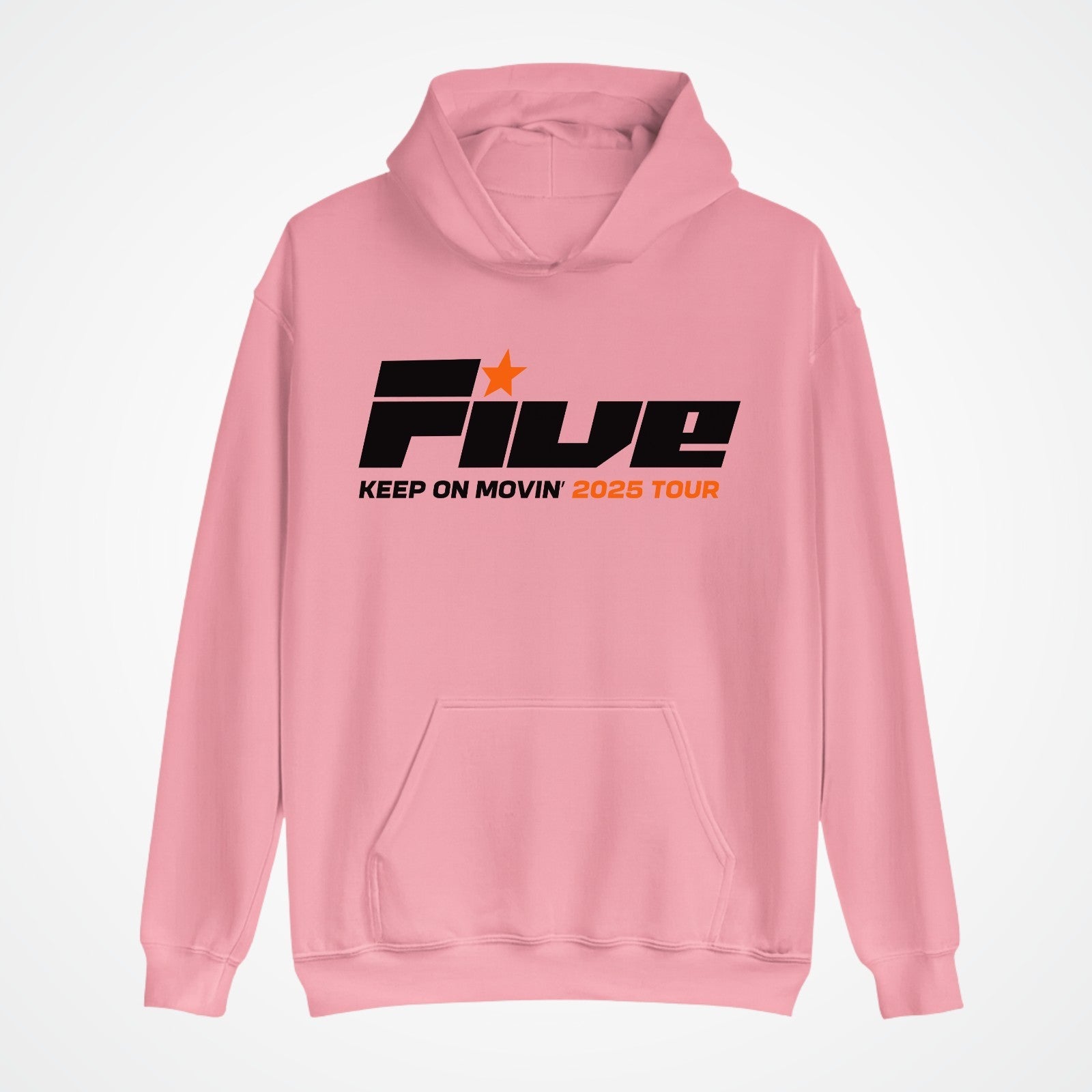 Five Keep On Movin Tour 2025 Hoodie Uk Pop Tour Concert Fans Gift Unisex Jumper
