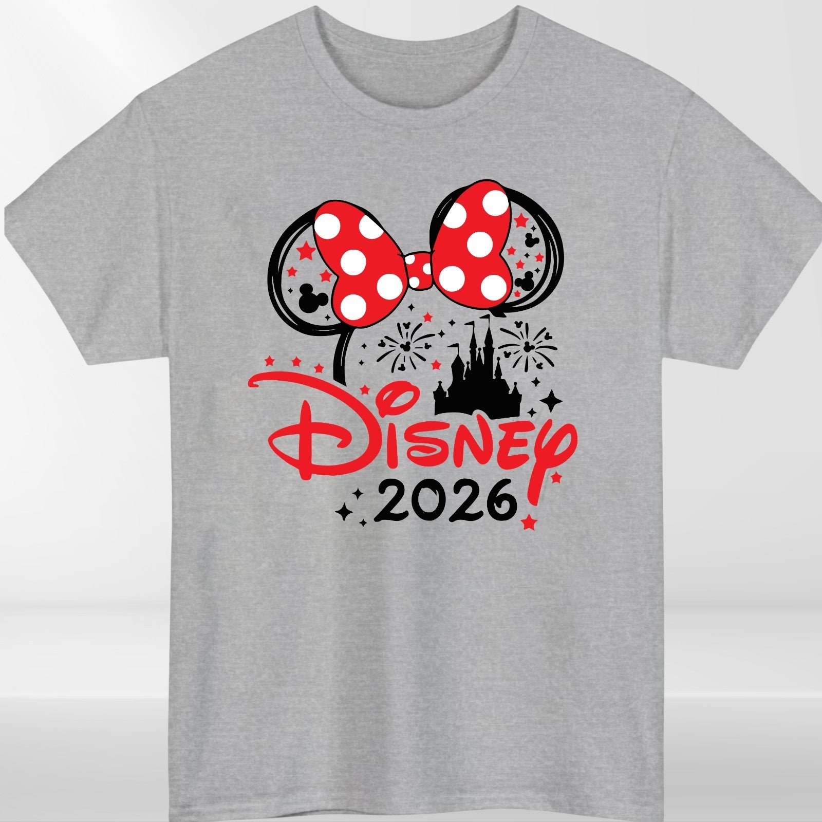 Disney Trip 2026 Family Matching Minnie T Shirt Disneyland Holiday T-Shirt Gift