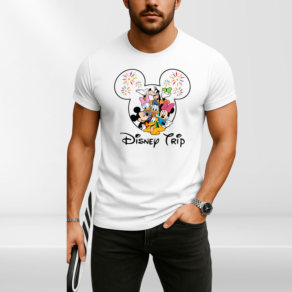 Disney 2026 Family Trip Shirts Mickey Minnie Matching Disneyland Vacation
