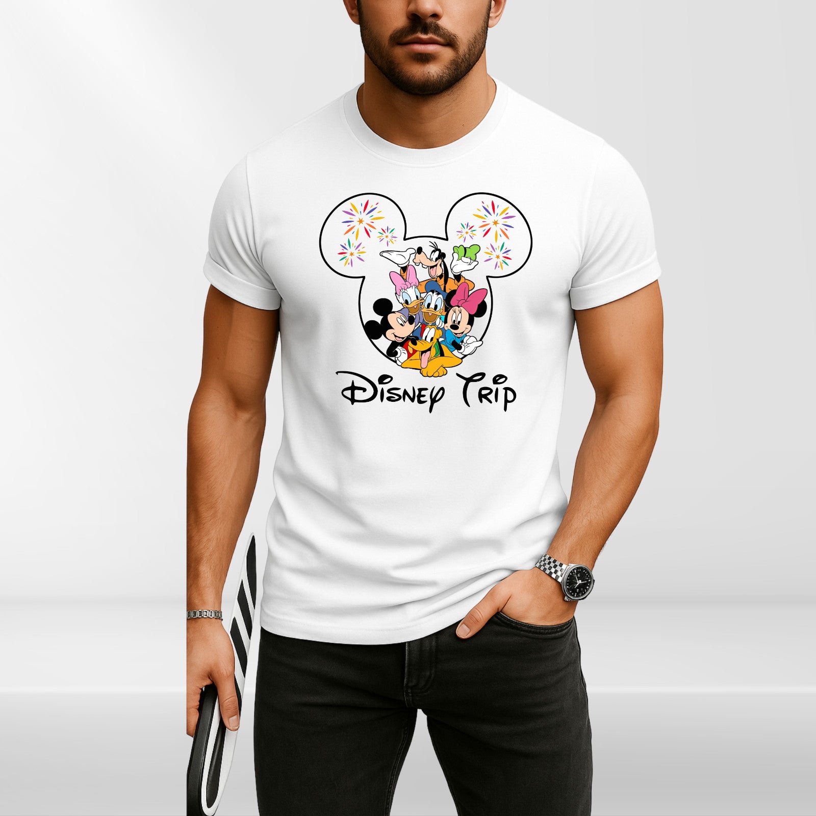 Disney 2026 Family Trip Shirts Mickey Minnie Matching Disneyland Vacation