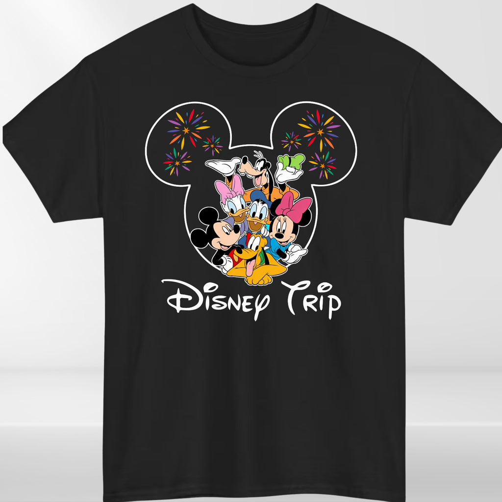Disney 2026 Family Trip Shirts Mickey Minnie Matching Disneyland Vacation