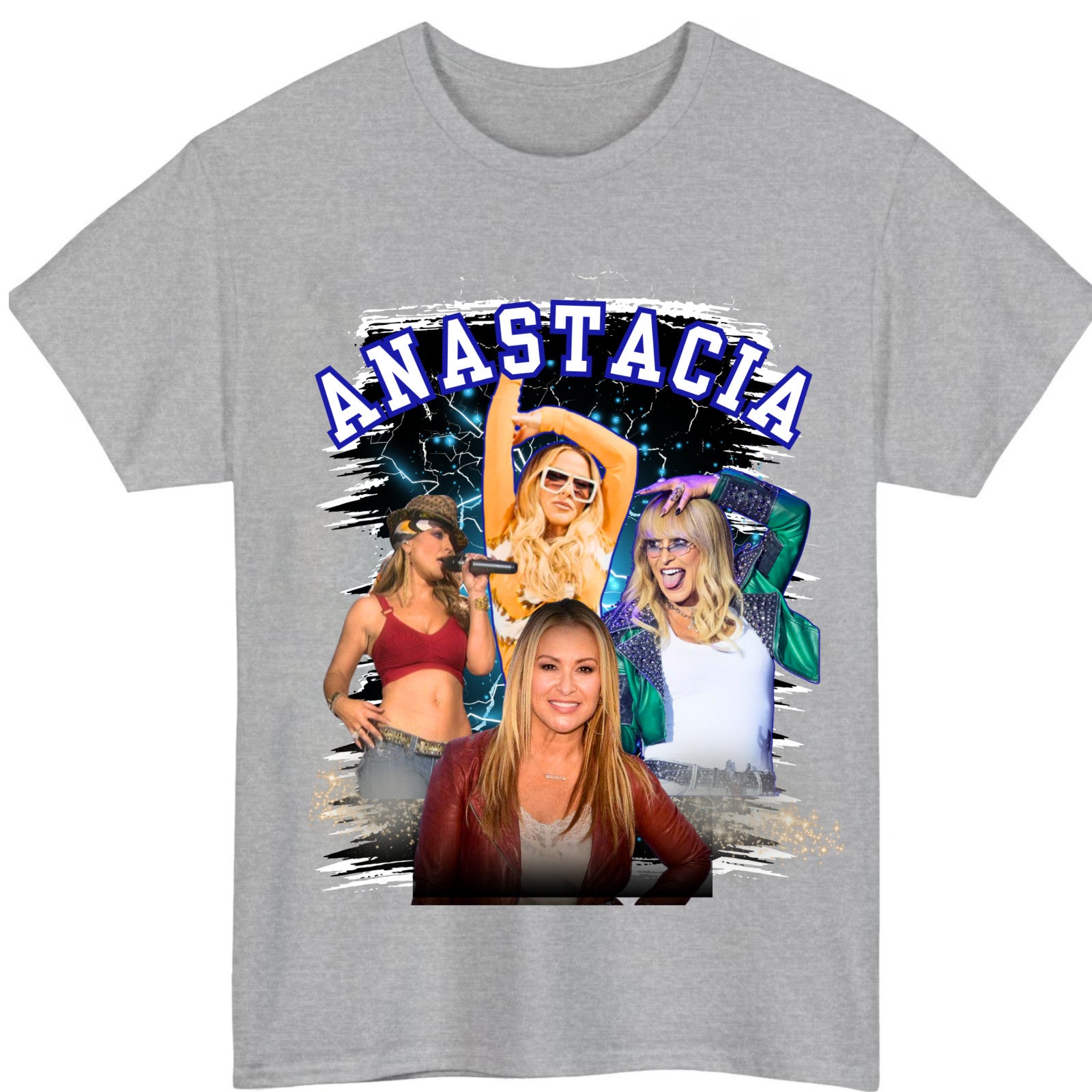 Vintage Pop Rock Aesthetic Strong T-Shirt product view 3