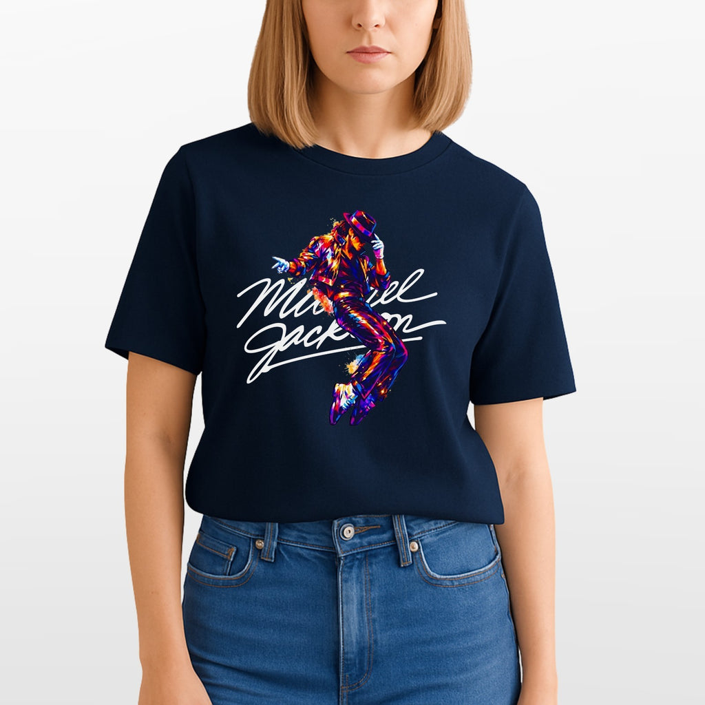 Michael Jackson Inspired Dance Graphic T-Shirt King of Pop Music Unisex Tee Gift