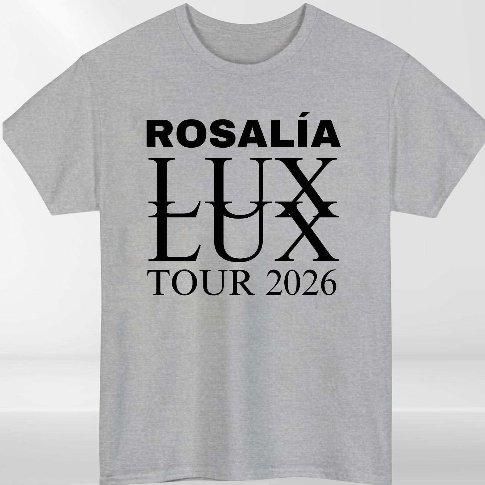 Rosalía LUX Tour 2026 T-Shirt Unisex Music Concert Tee Pop Fan Graphic Top