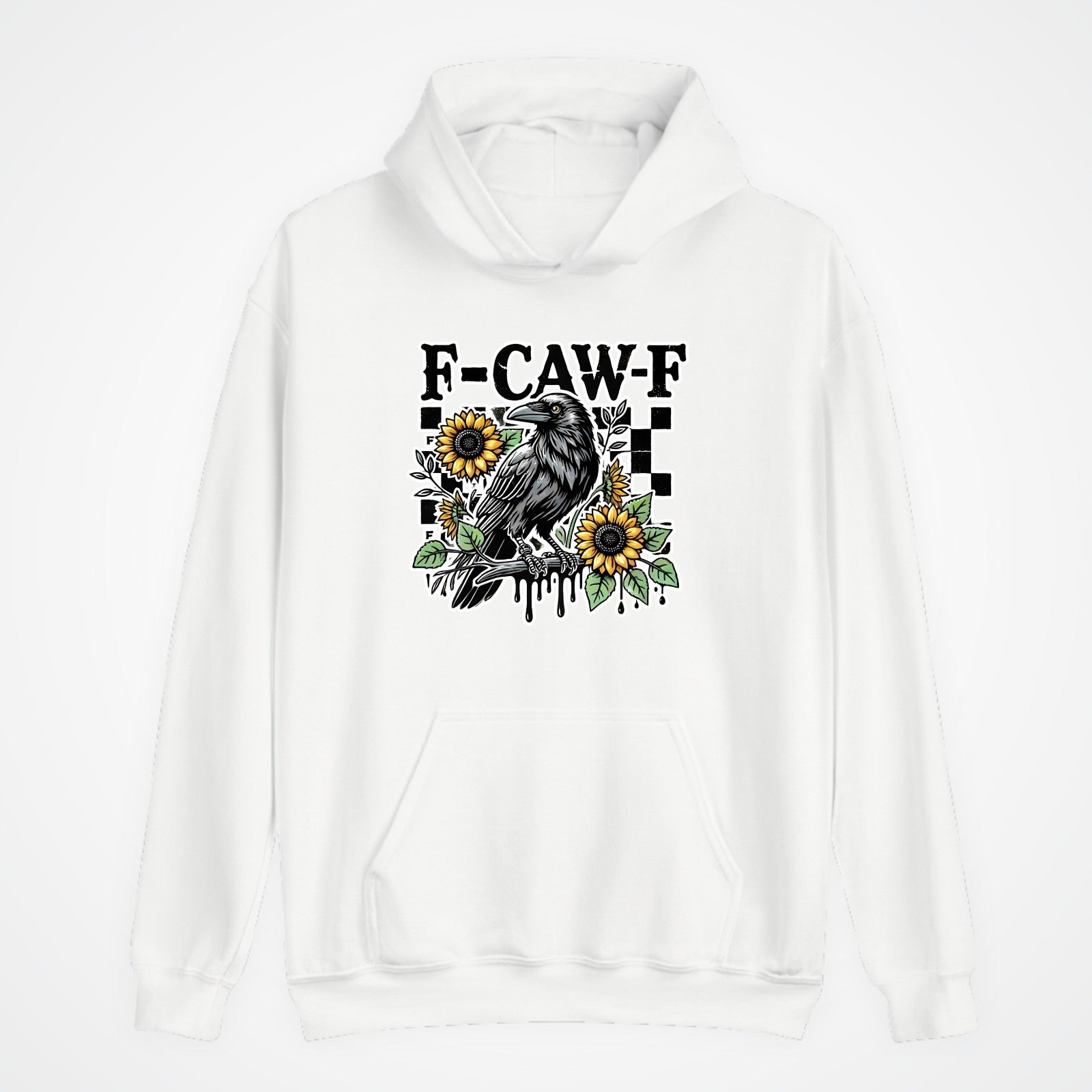 F-Caw-F Chicken Chickens Animals Womens Hoodie Funny Farm Animal Pullover