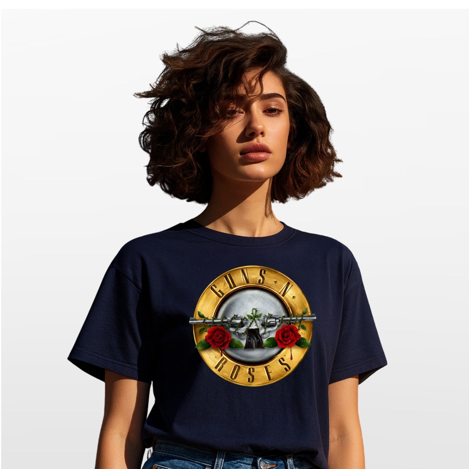 Guns N Roses Tour 2026 T-Shirt 80s Classic Rock Fan Concert Bullet Logo Gift Top