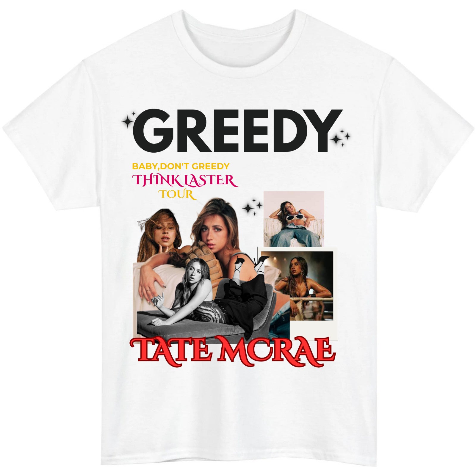 Tate McRae Concert Tour T-Shirt Design C product view 2