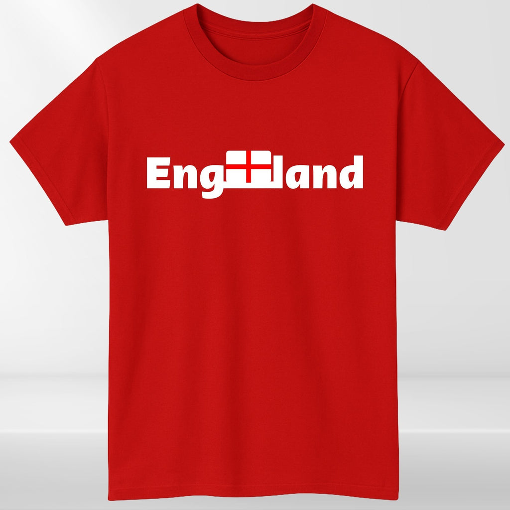 England St George Cross T-Shirt | England Flag Graphic Tee | Unisex UK Fan Shirt