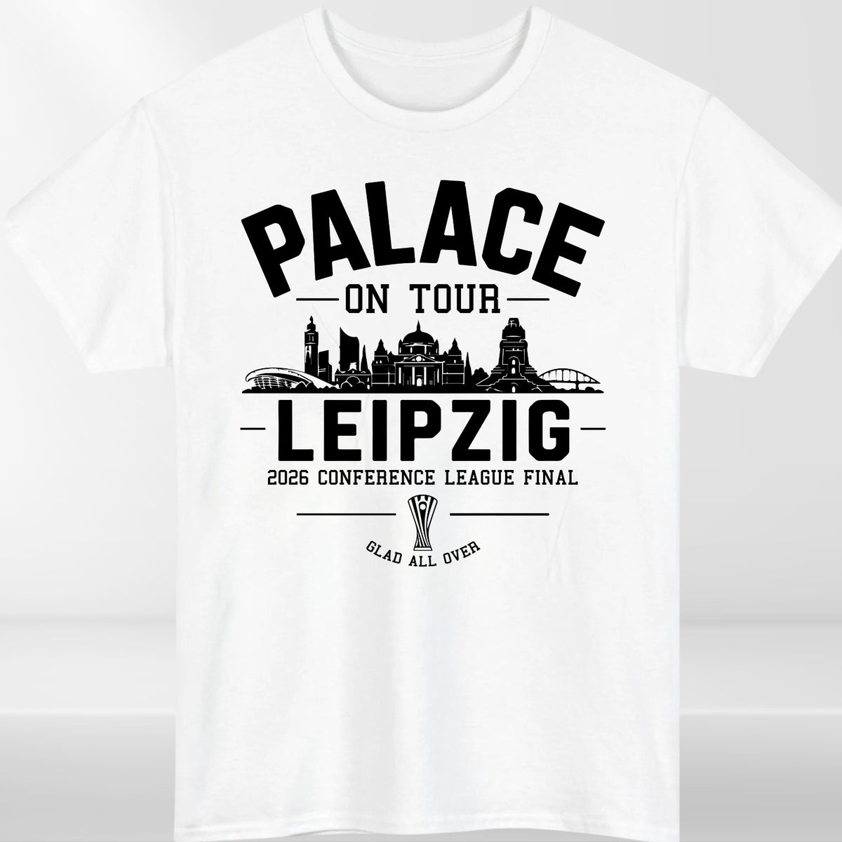 Palace On Tour Leipzig 2026 Graphic Unisex T-Shirt Conference League Final Fan