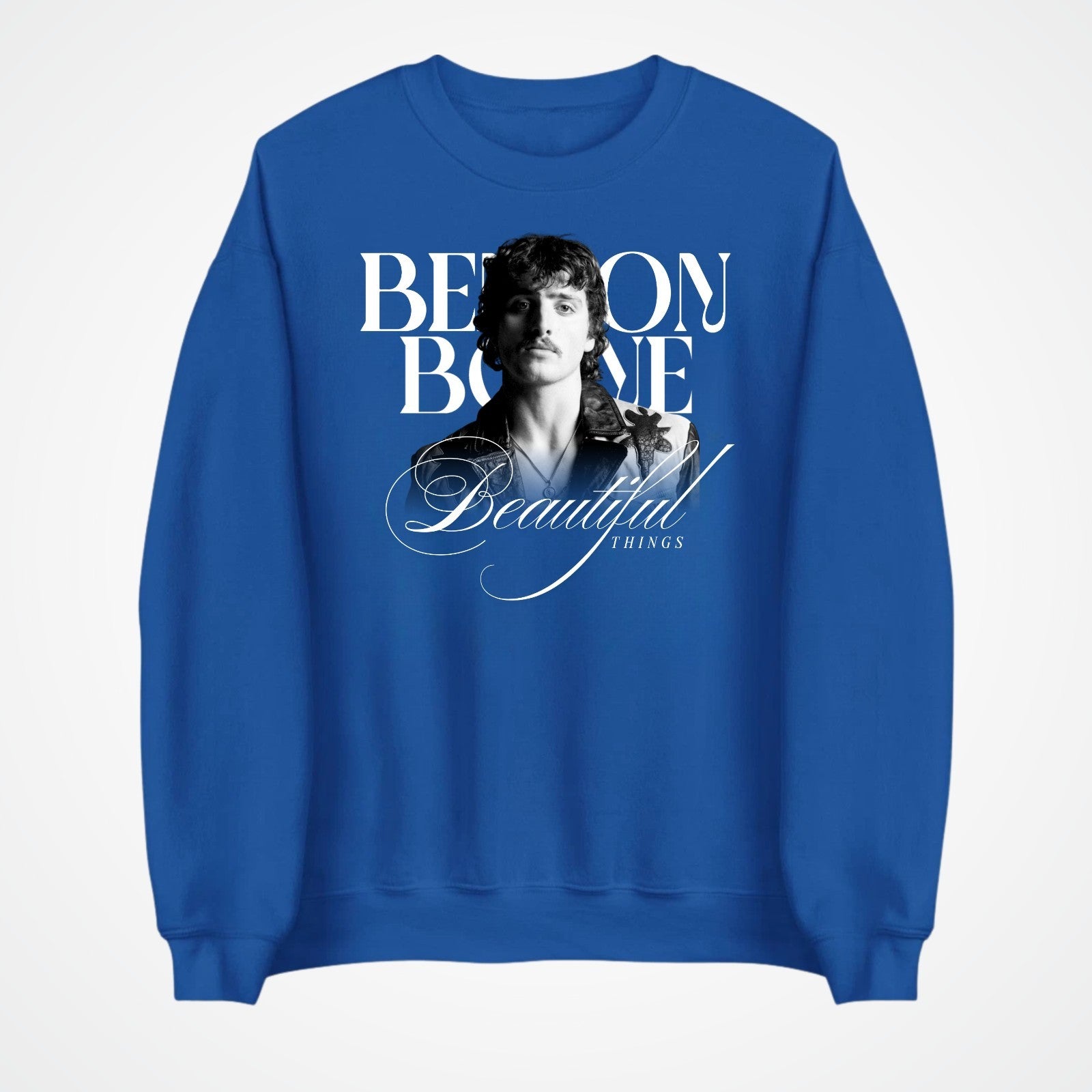 Benson Boone Beautiful Things Graphic Fans Unisex  Jumper , 3year  -5XL