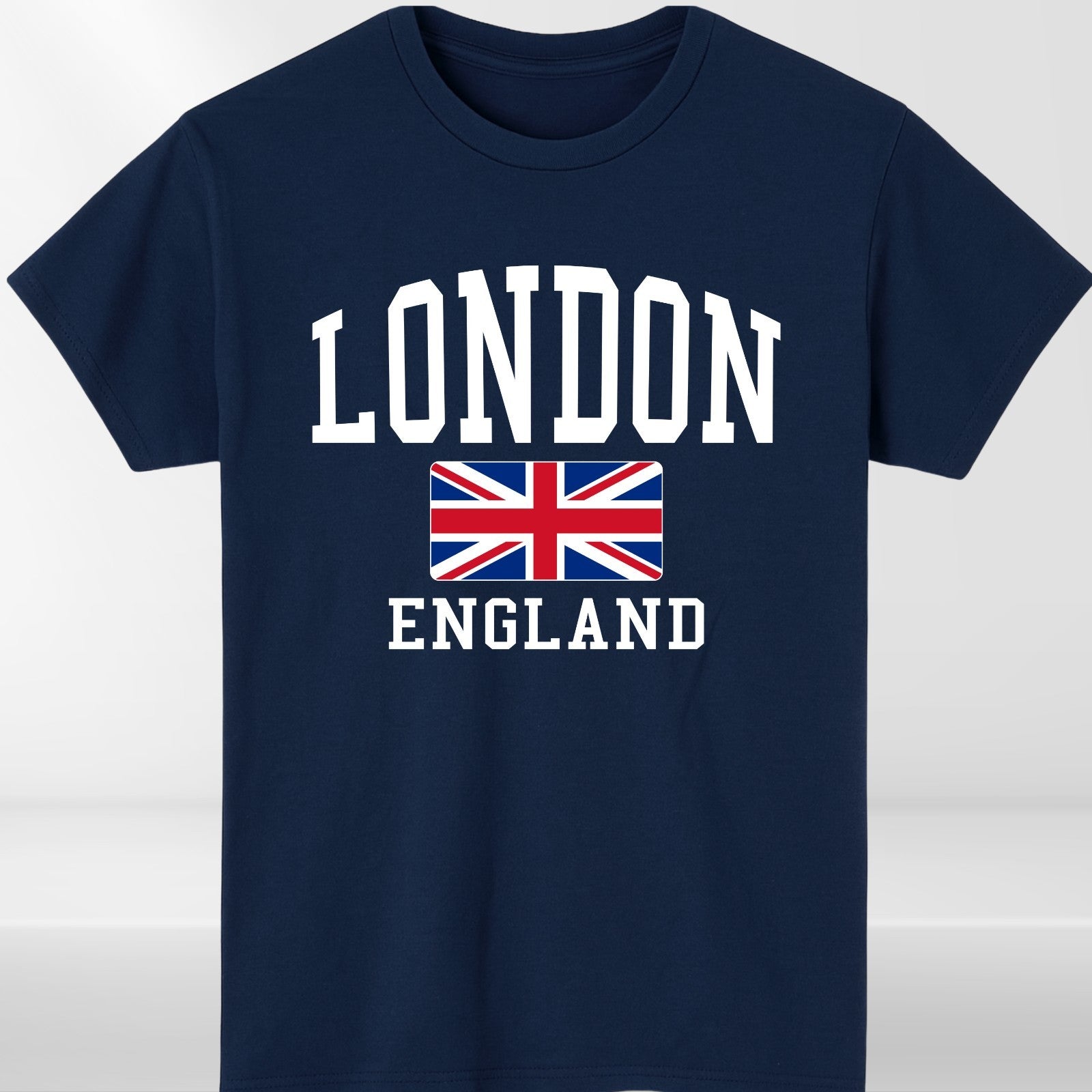 London England Unisex T-Shirt Union Jack Tee Trendy Great Britain Gift Souvenir
