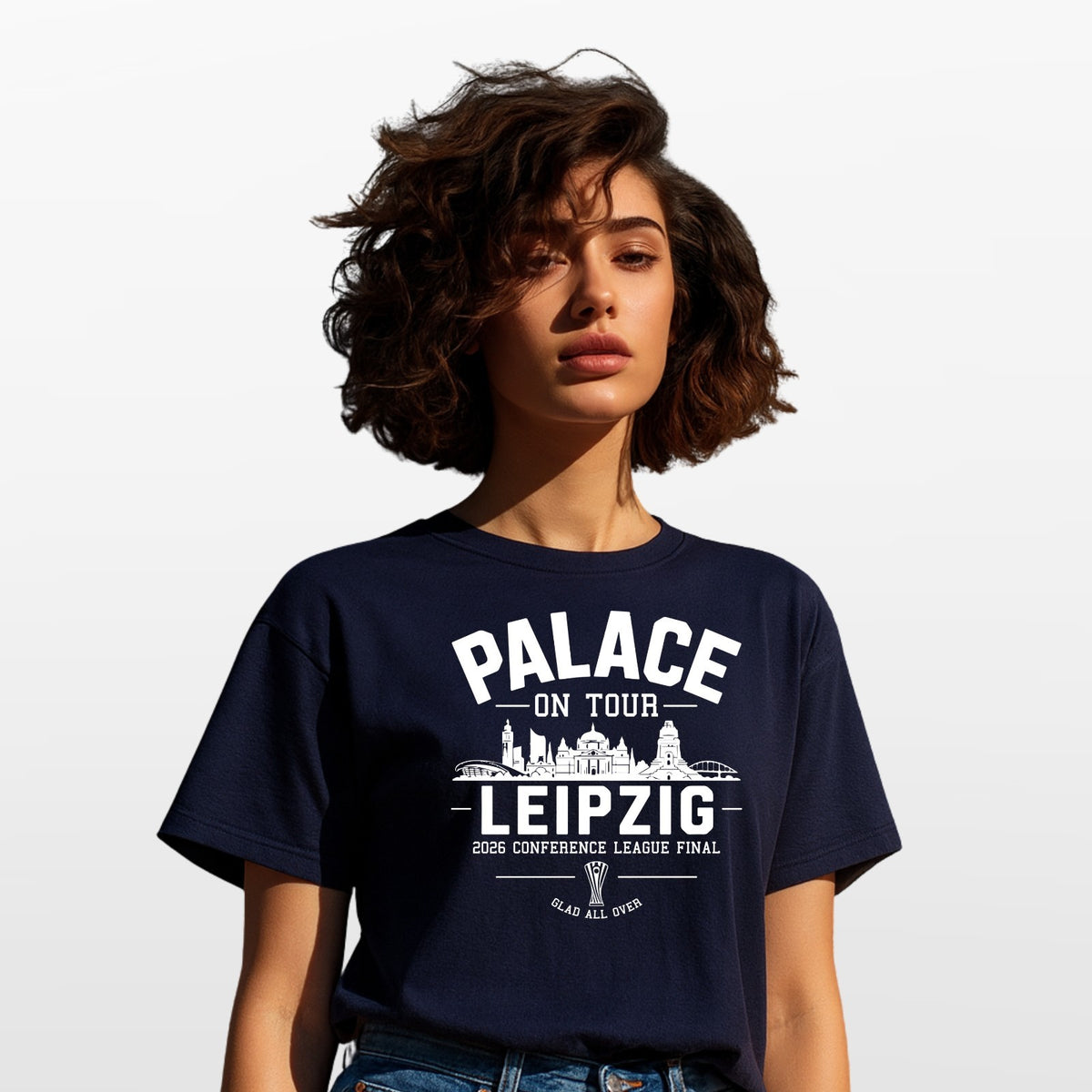Palace On Tour Leipzig 2026 Graphic Unisex T-Shirt Conference League Final Fan
