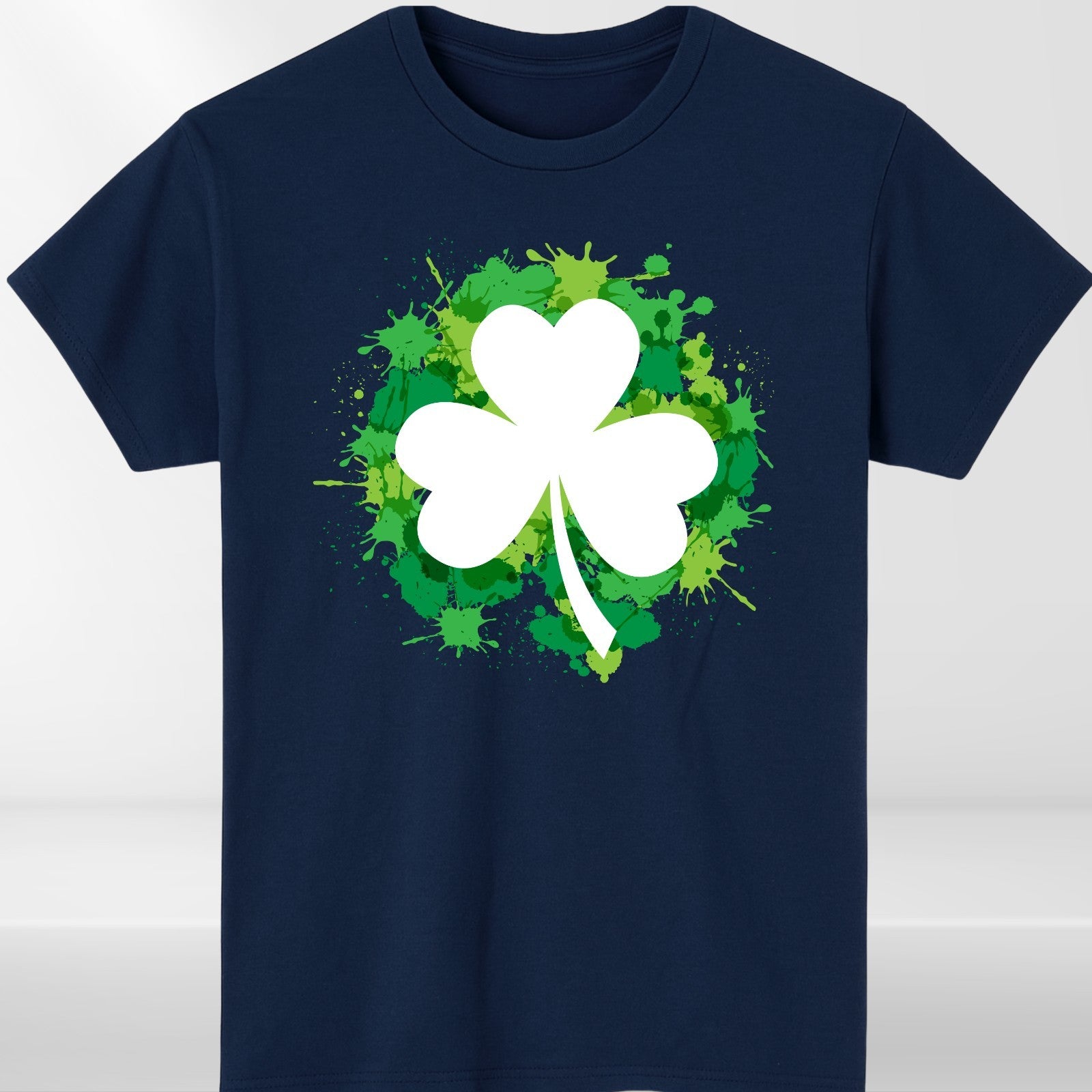 Shamrock T Shirt St Patricks Day Clover Graphic Tee Irish Unisex Top