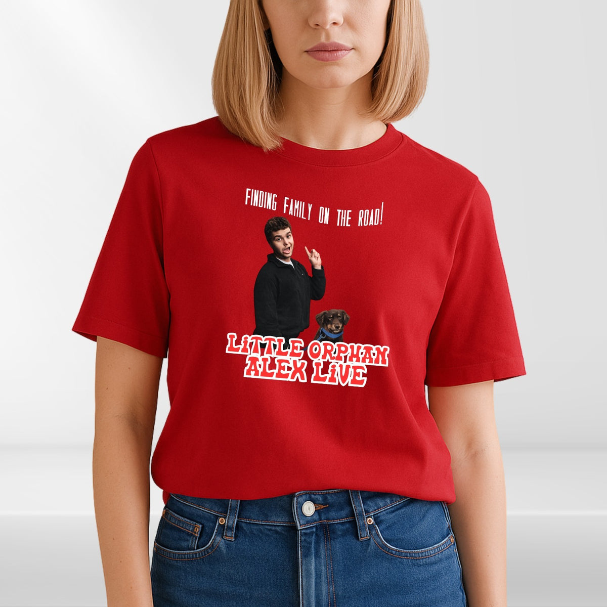 Little Orphan Alex Adults T-Shirt Fun Alex Warren Tee Top New