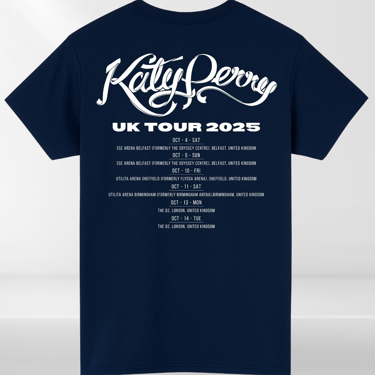 Katy Perry The Lifetimes Tour 2025 Album 3D Unisex T-Shirt