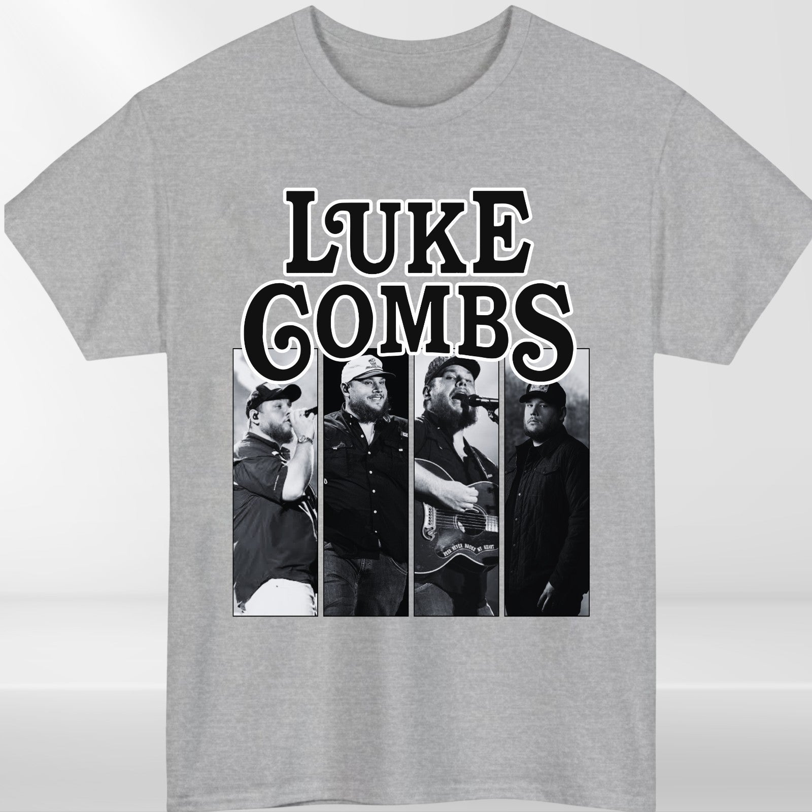 Luke Combs Inspired Adult T Shirt Country Music Graphic Fan Tee Top UK