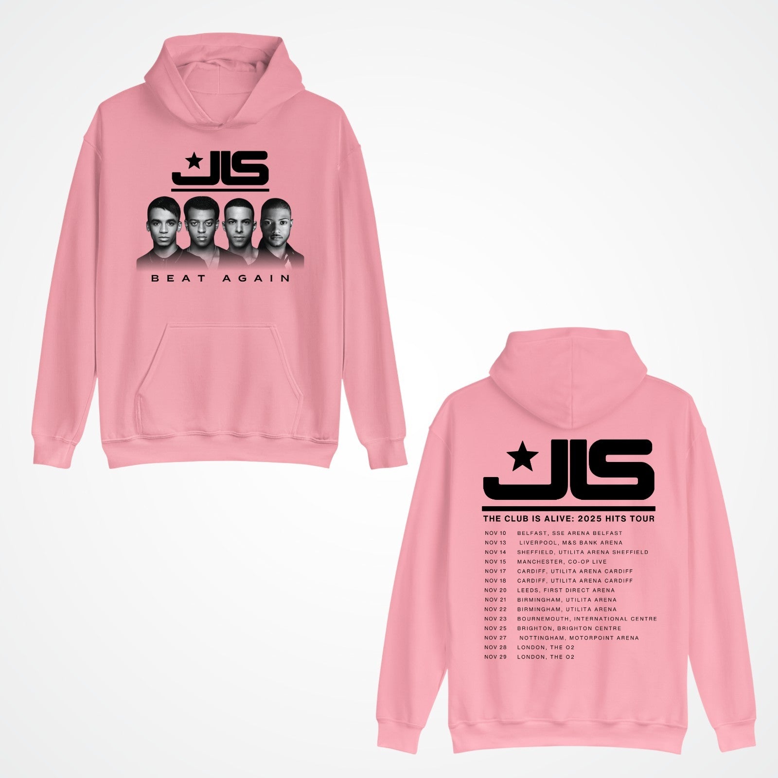 Minimalist Music-Inspired Print Hoodie –Bold Graphic Statement Wear