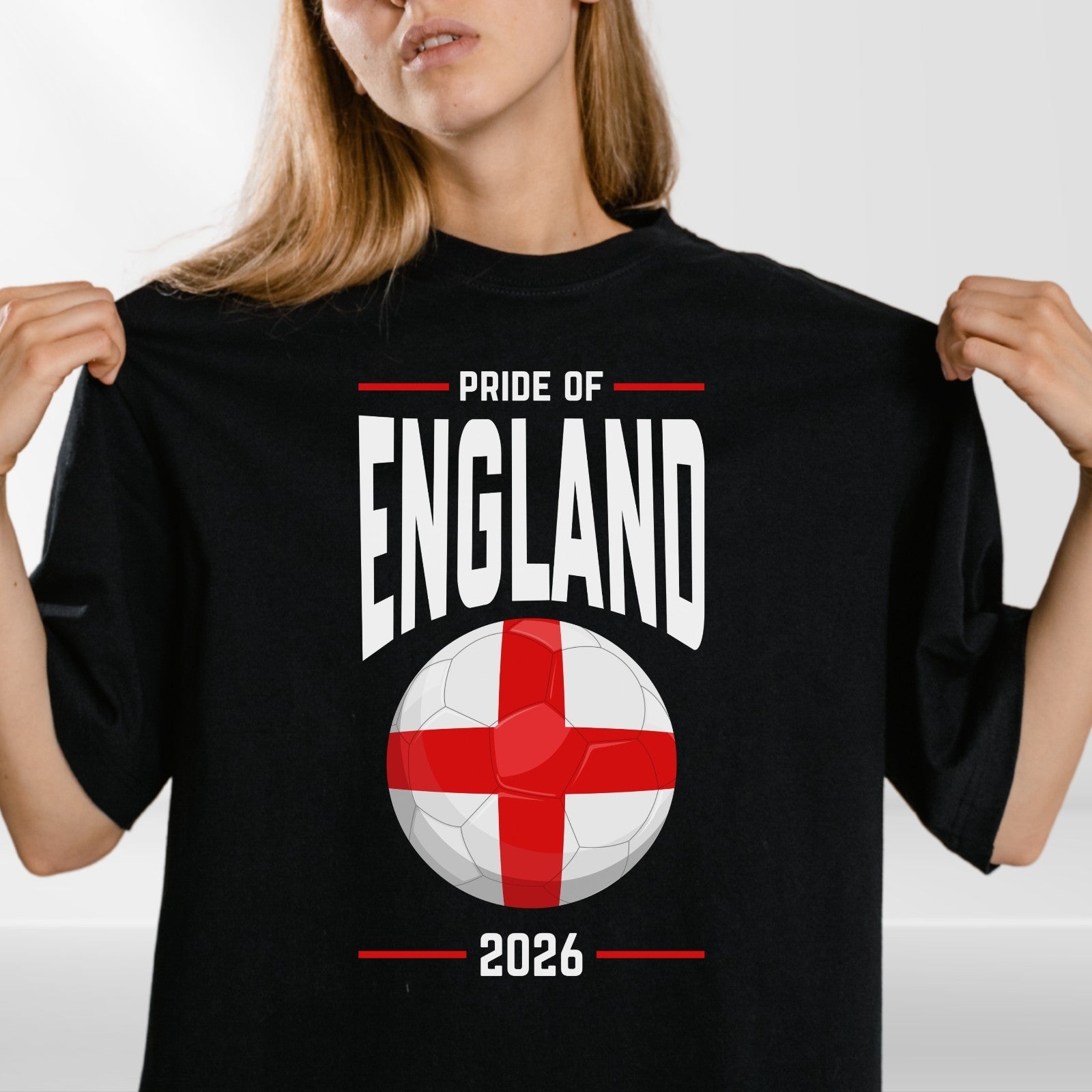 England Football Supporters T-Shirt 2026 St George Flag Unisex Fan Graphic Tee