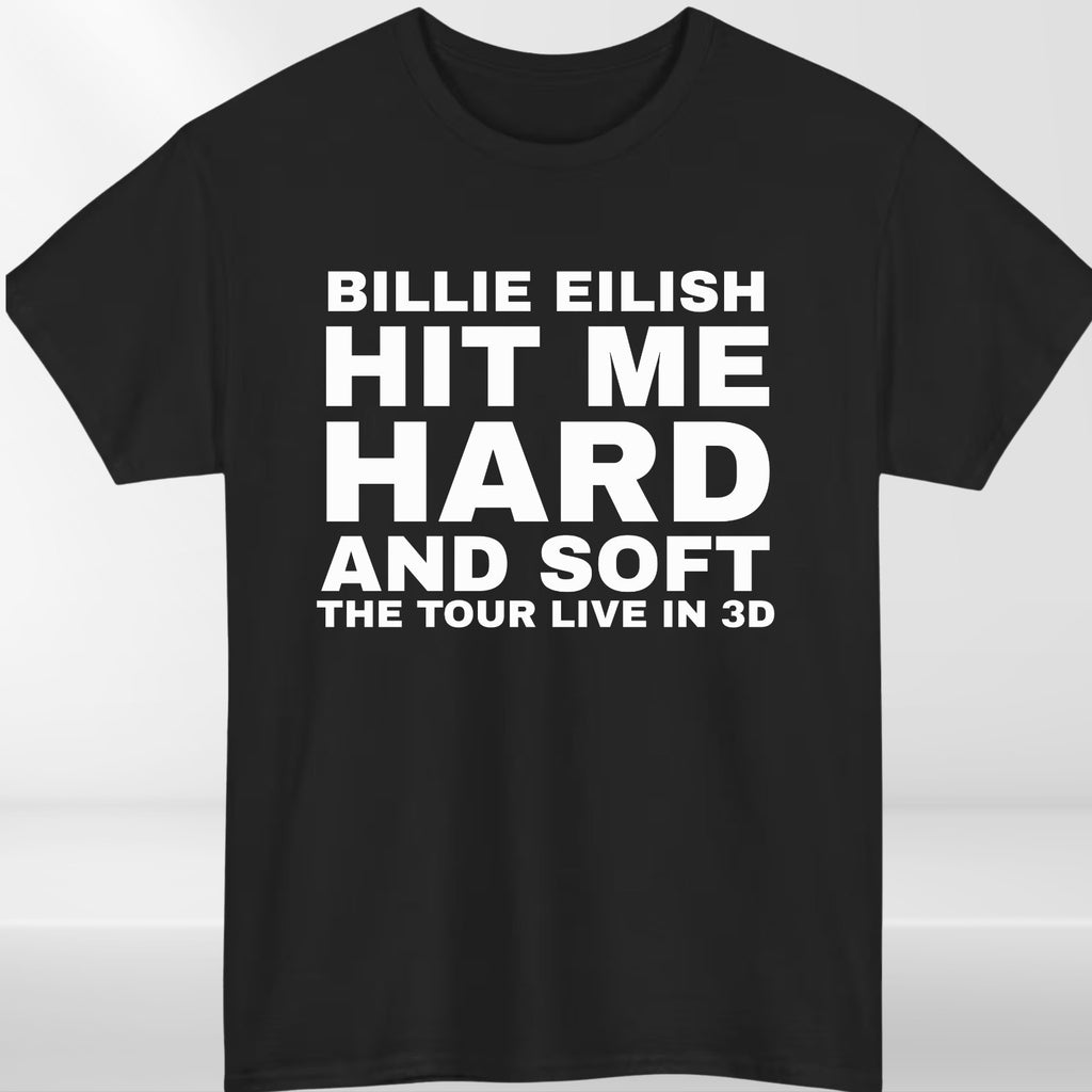 Billie Jersey HIT ME HARD AND SOFT Album Concert Tour T-Shirt Merch Unisex Tee