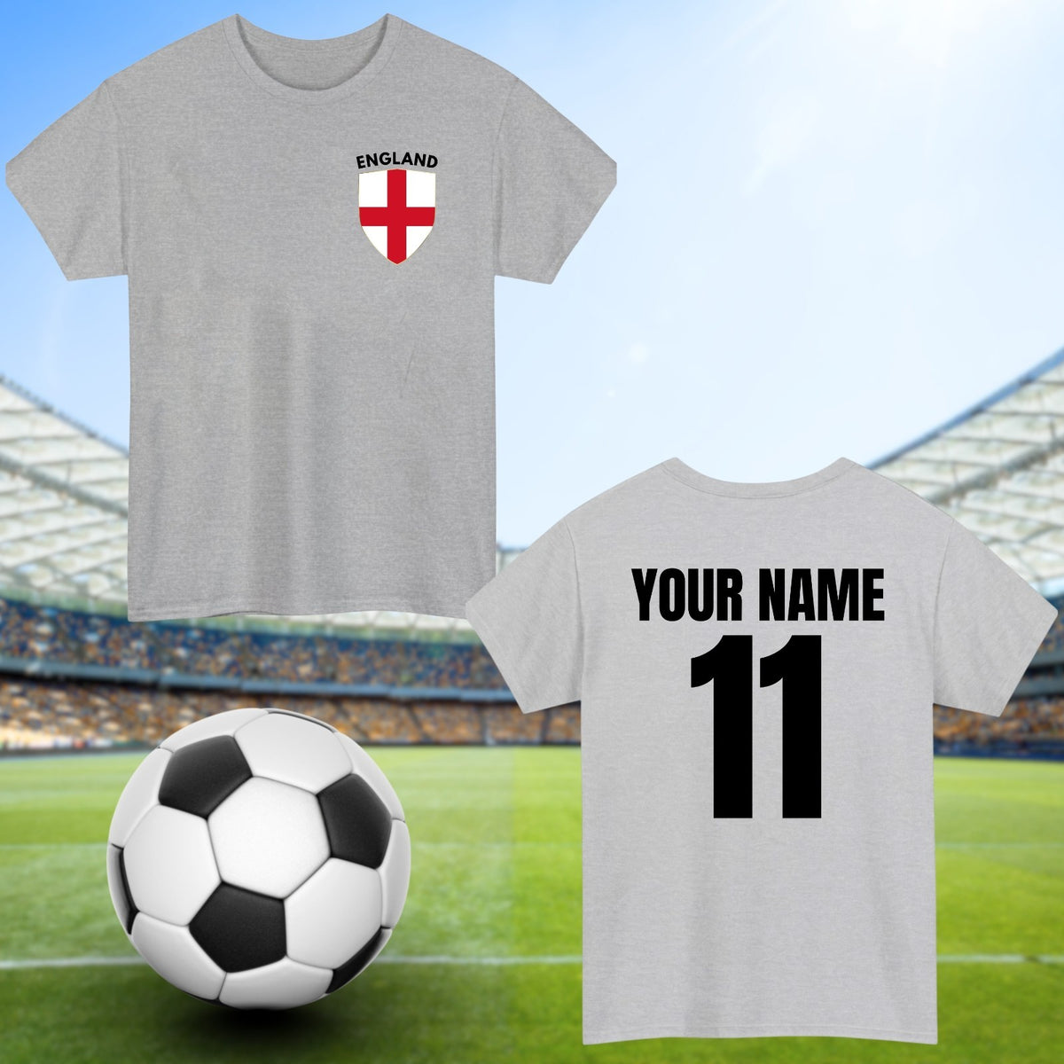 Personalised South Korea Football T-Shirt Custom Name And Number Sports Lover To