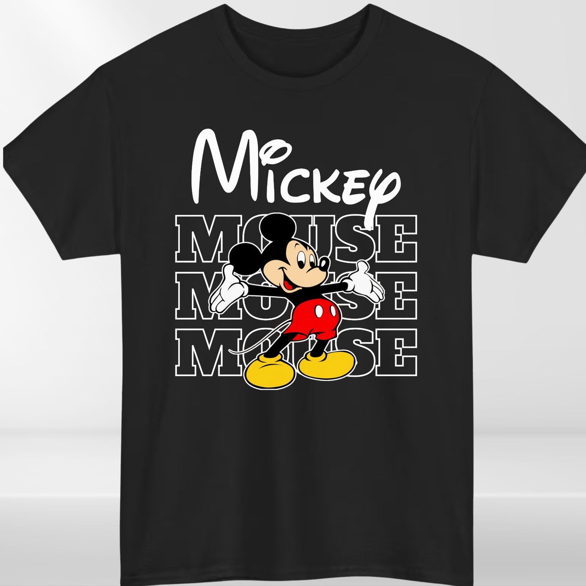 Mickey Minnie Couple Matching T-shirt Mouse Disney Trip Family Unisex Kids Tee