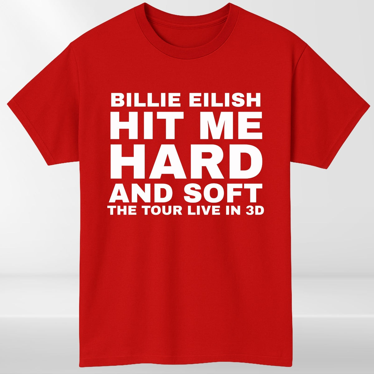 Billie Jersey HIT ME HARD AND SOFT Album Concert Tour T-Shirt Merch Unisex Tee