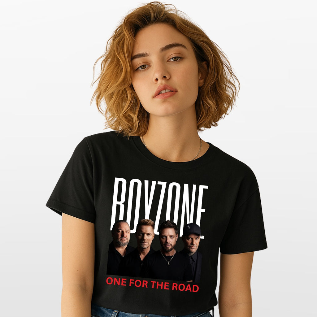 Boyzone One For The Road Concert 2026 T-Shirt - Gift For Music Lover Unisex Tee