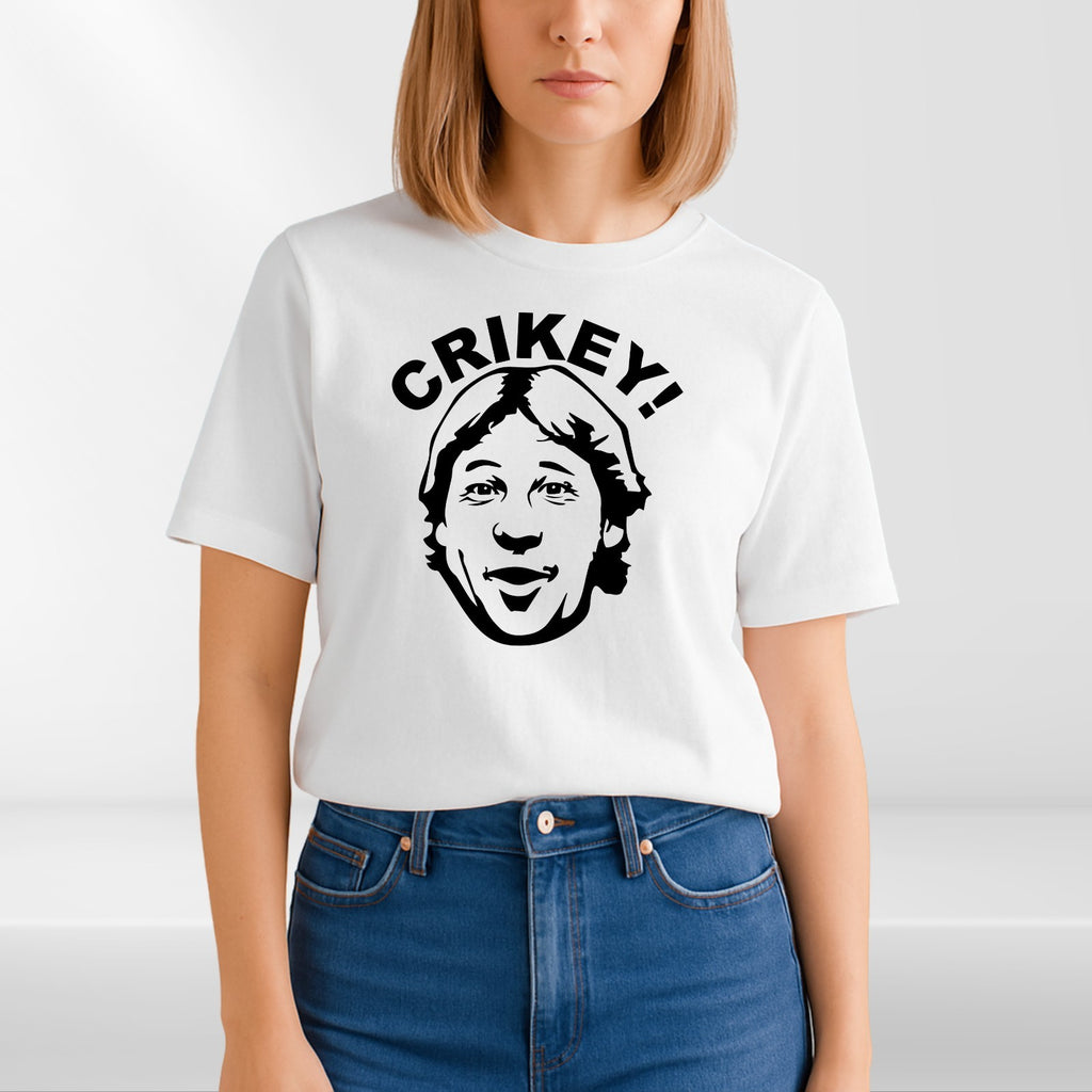 Crikey T-Shirt Wildlife Enthusiast Funny Slogan Tee Unisex Mens & Womens