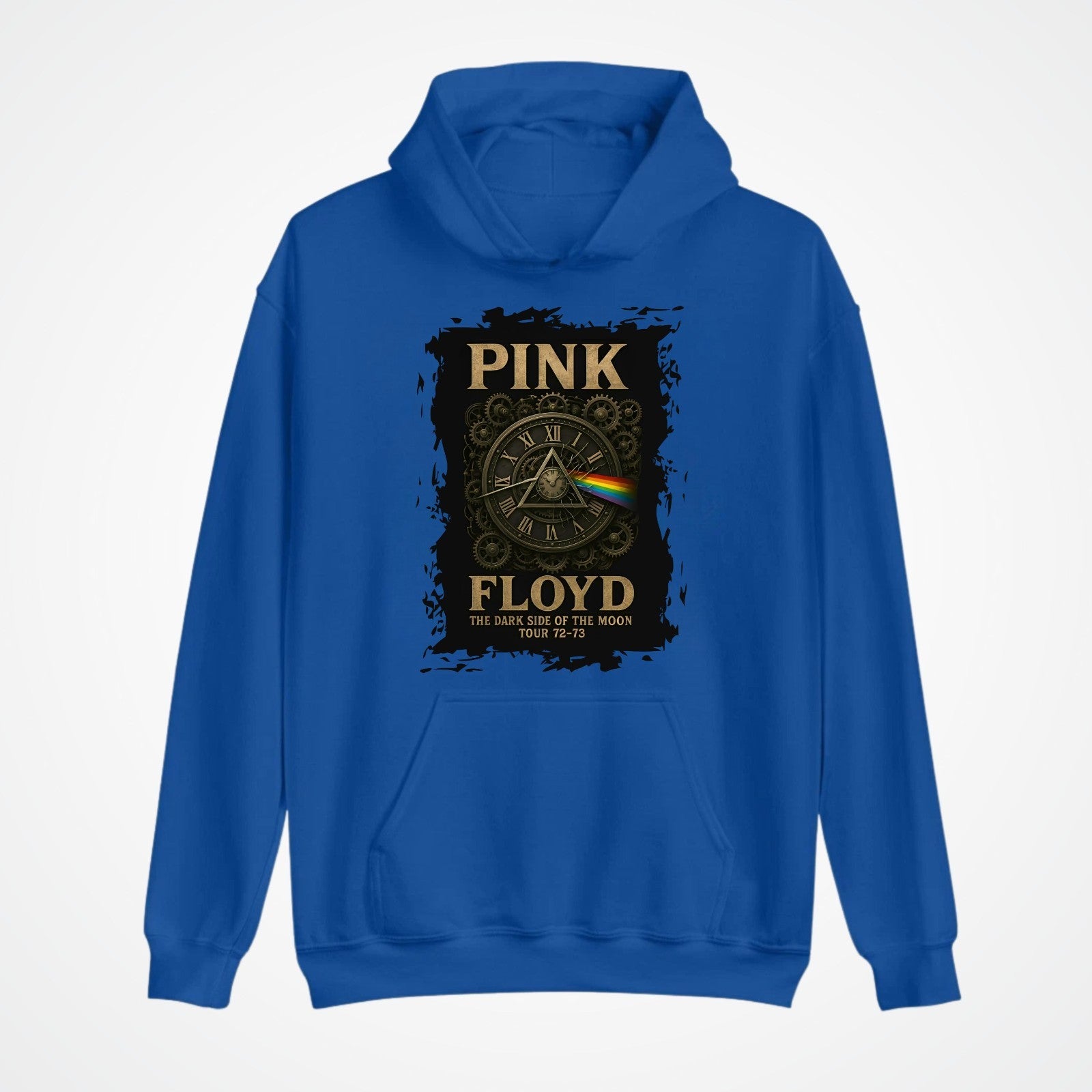 Vintage Psych Hoodie | Dark Side Of The Moon Band Hoodie | Music Gift Top 3Y–4XL