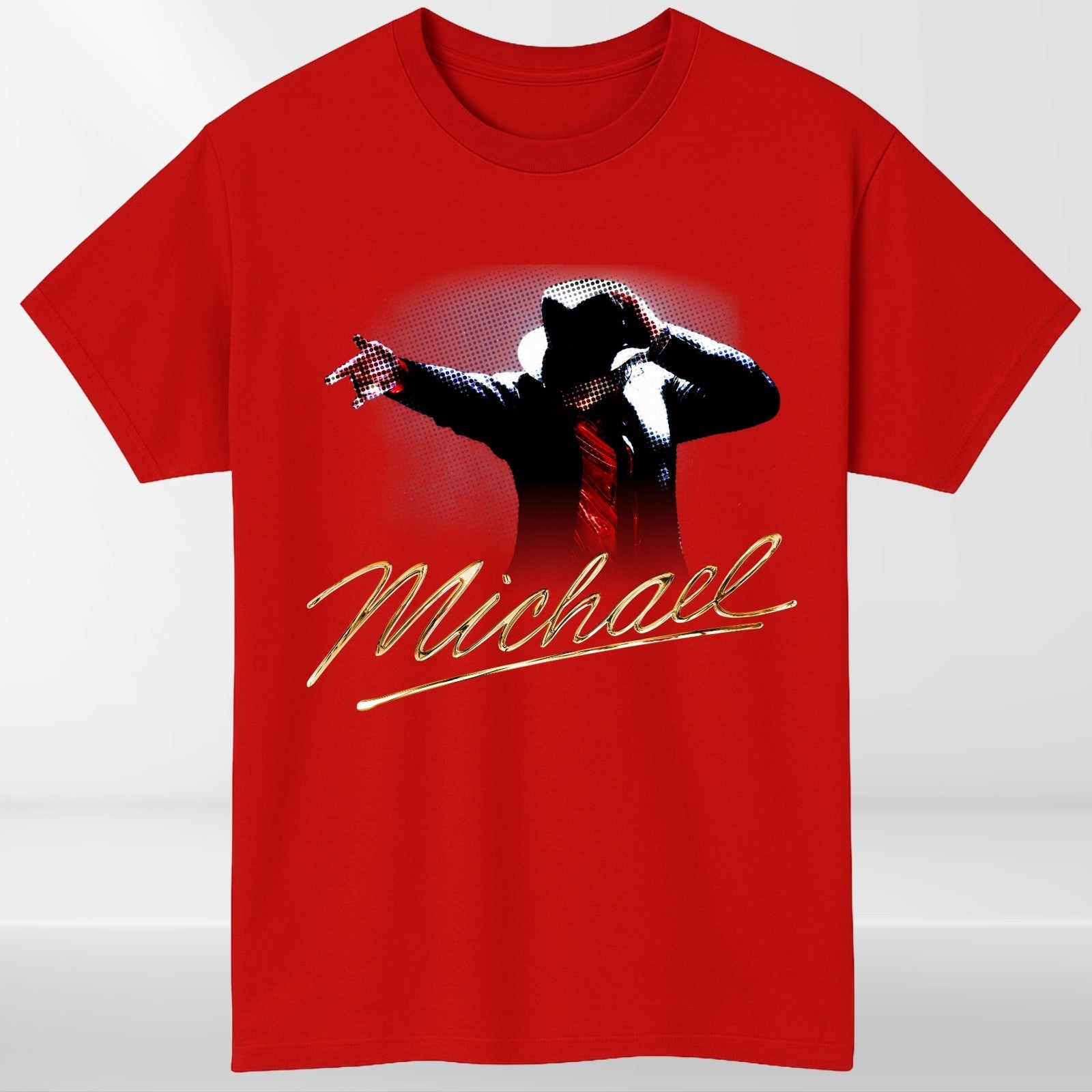 Michael Jackson T Shirt Moonwalk King Pop Dance Graphic Unisex Tee