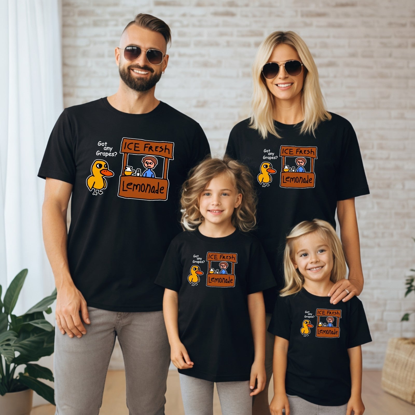 Got Any Grapes Lemonade Boys T-Shirt Funny Memes Novelty Girls Kids Gift