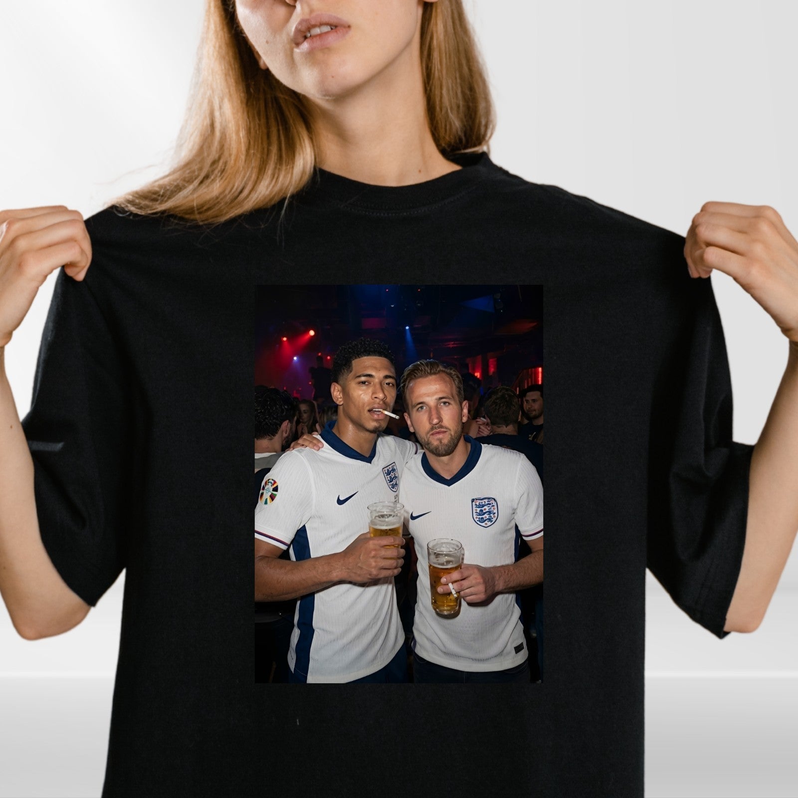 England Football Fan Supporter T Shirt Match Day Graphic Unisex Gift Tee UK