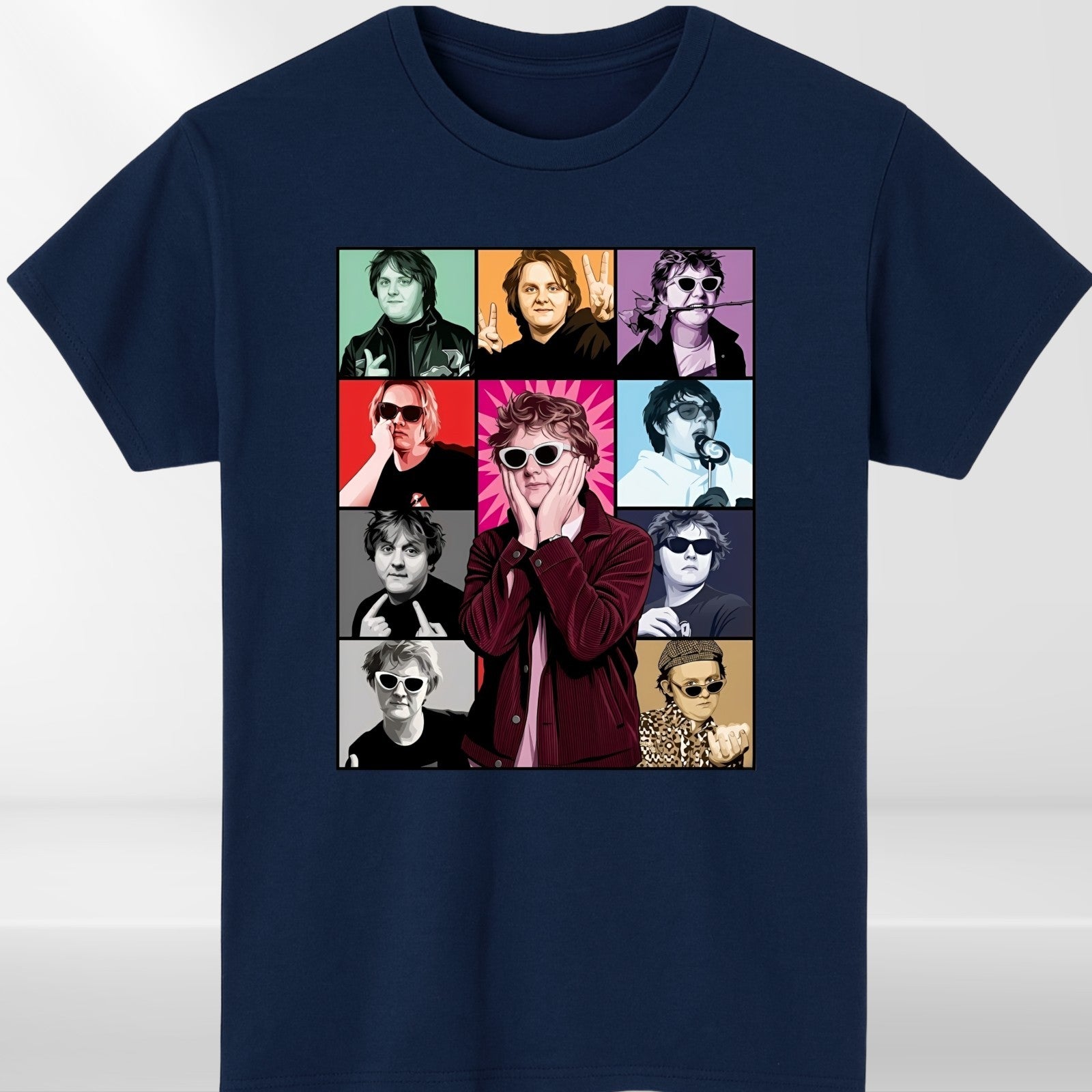 Lewis Capaldi Tour 2026 T Shirt UK Ireland Concert Photo Collage Tee