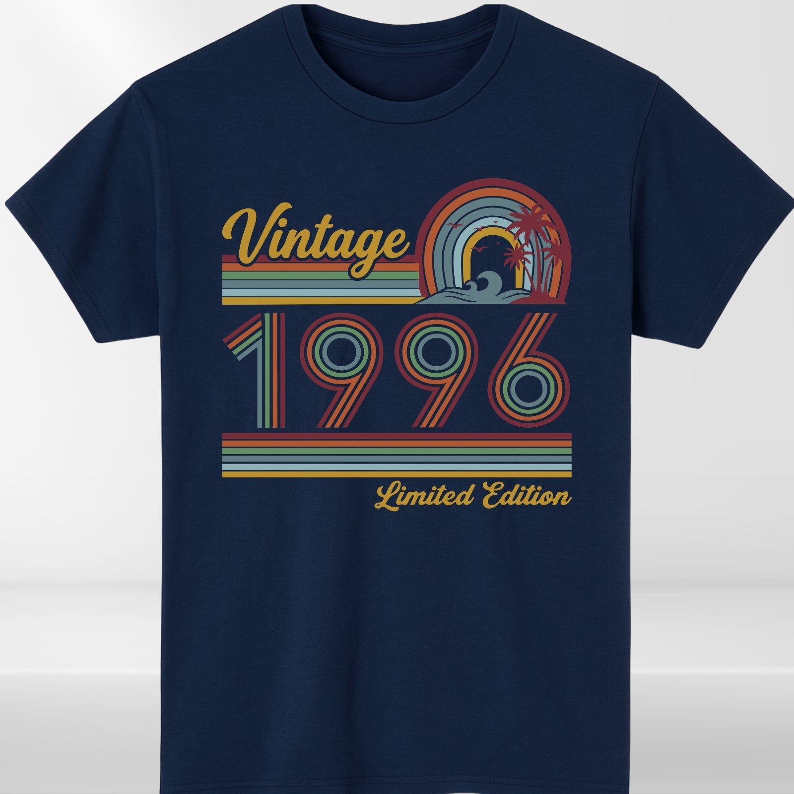 Vintage 1996 Limited Edition T Shirt 30th Birthday Retro Graphic Gift Tee UK