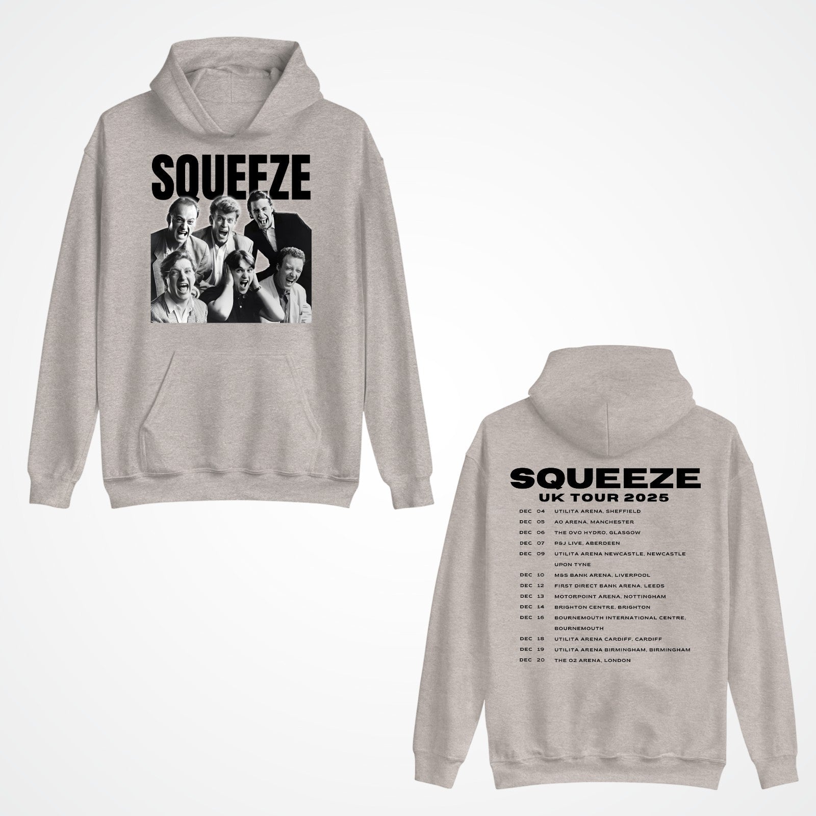 80s British Pop UK Tour 2025 Hoodie | Retro Band Hoodie|Music Lovers Gift 3Y–4XL