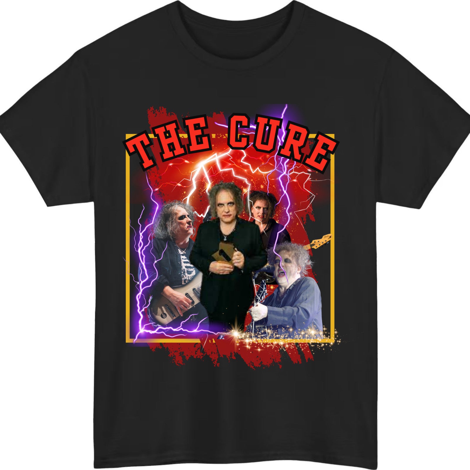 The Cure T-Shirt, The Cure bootleg tour t-shirt,  Vintage boy rock band t shirt