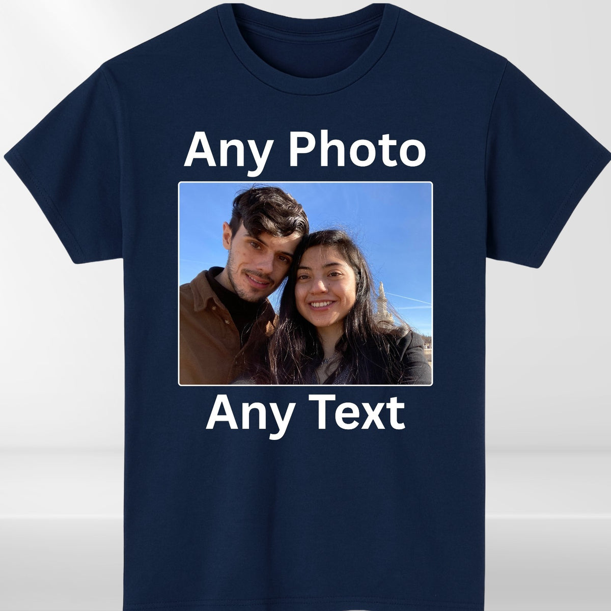 Personalised T-Shirt Custom Printed Your Text Photo Logo Stag Do Hen Party Top