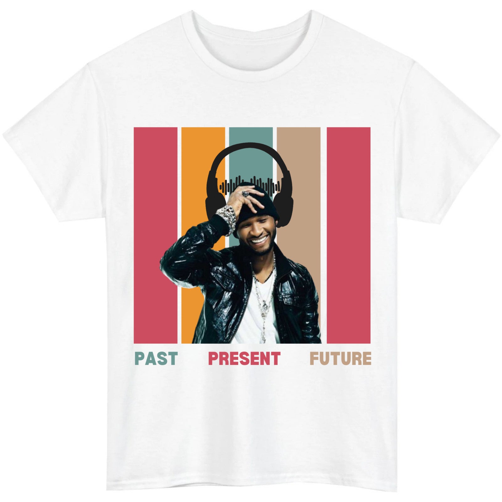 Usher past present future tour T-Shirt product view 2